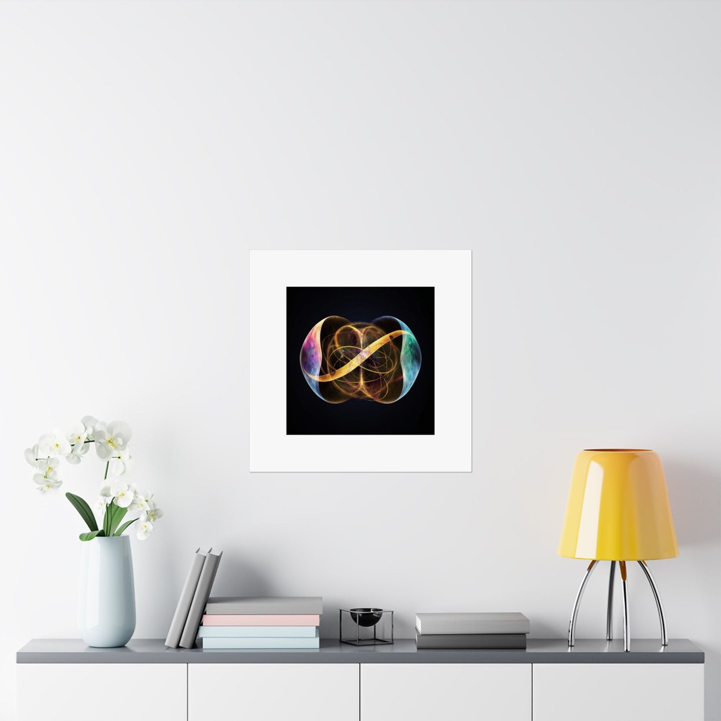 Entangled Minds Matte Poster