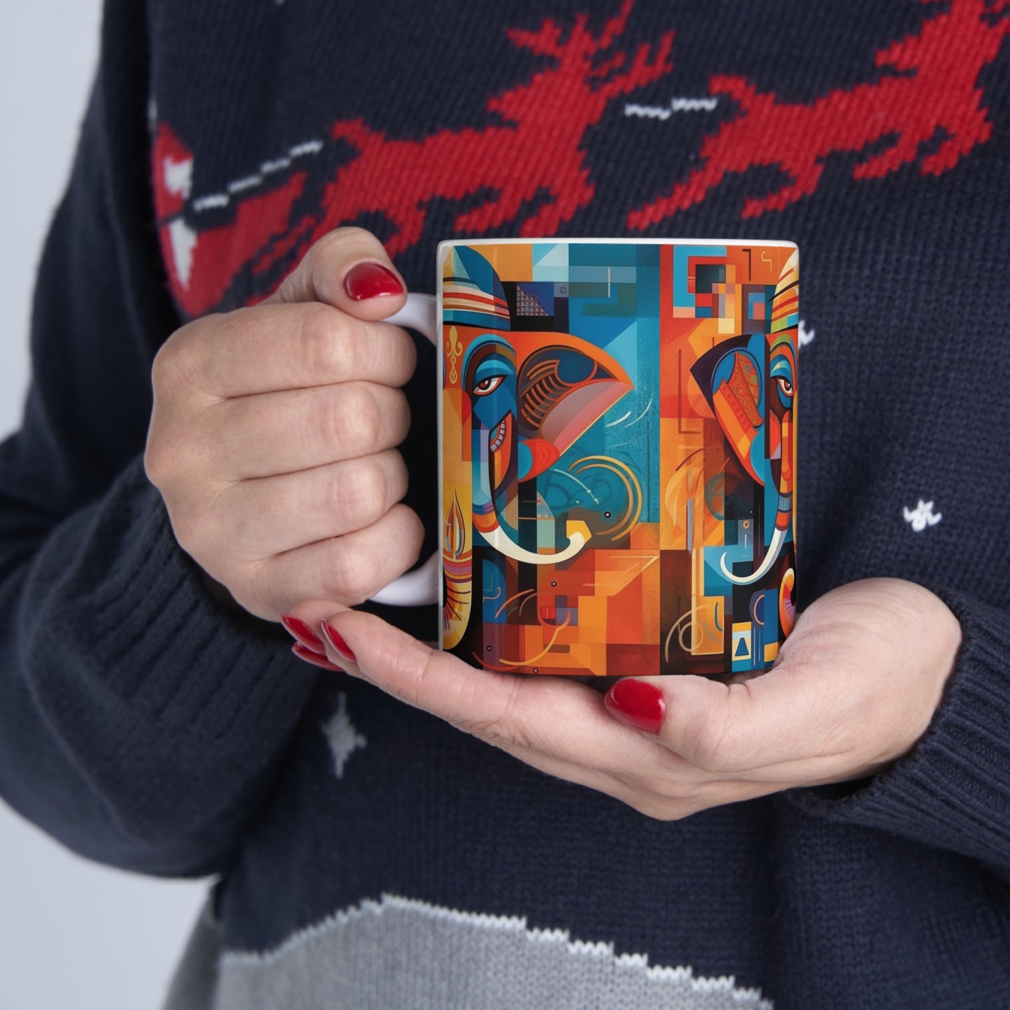 Ganesha Ceramic Mug 11oz