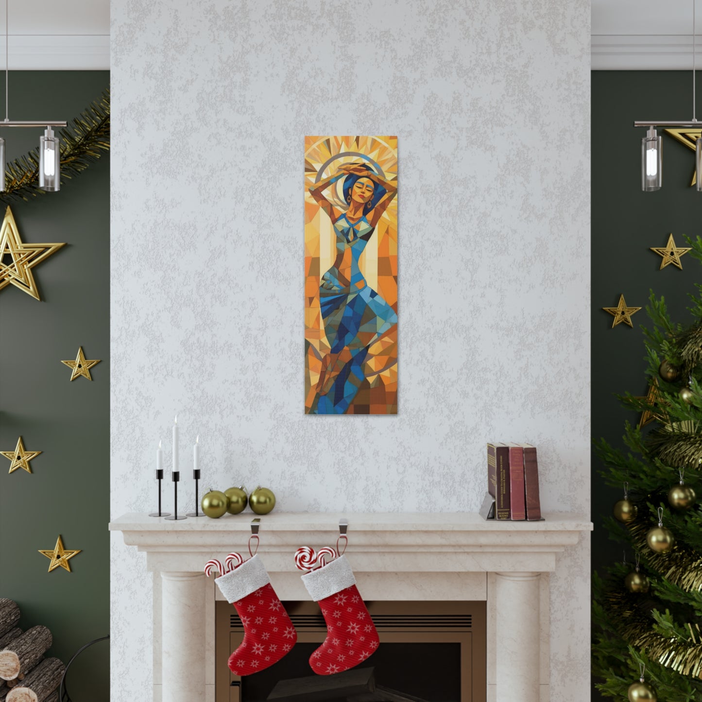 Cubism’s Goddess Canvas Gallery Wraps