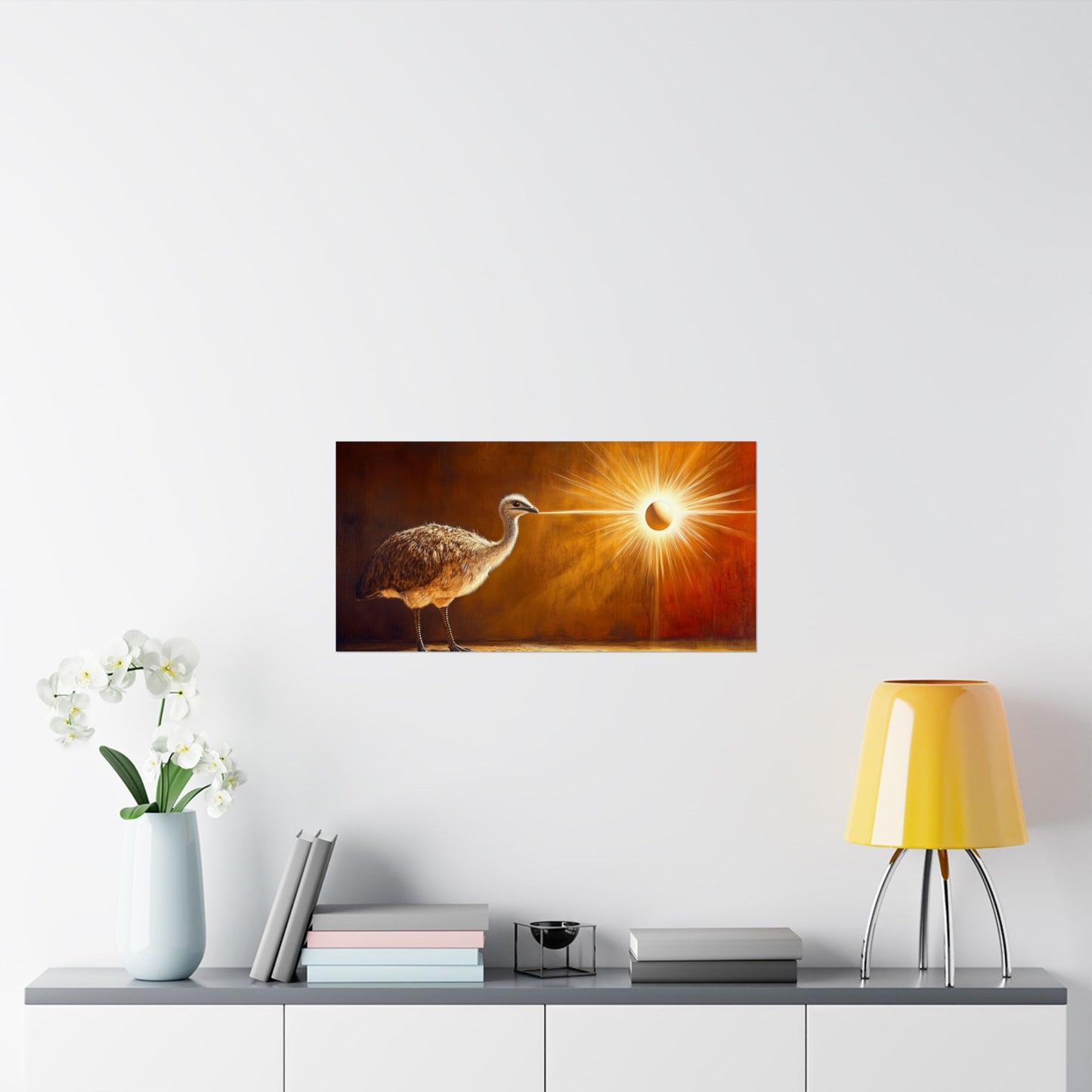 Emu Sun Egg Matte Poster
