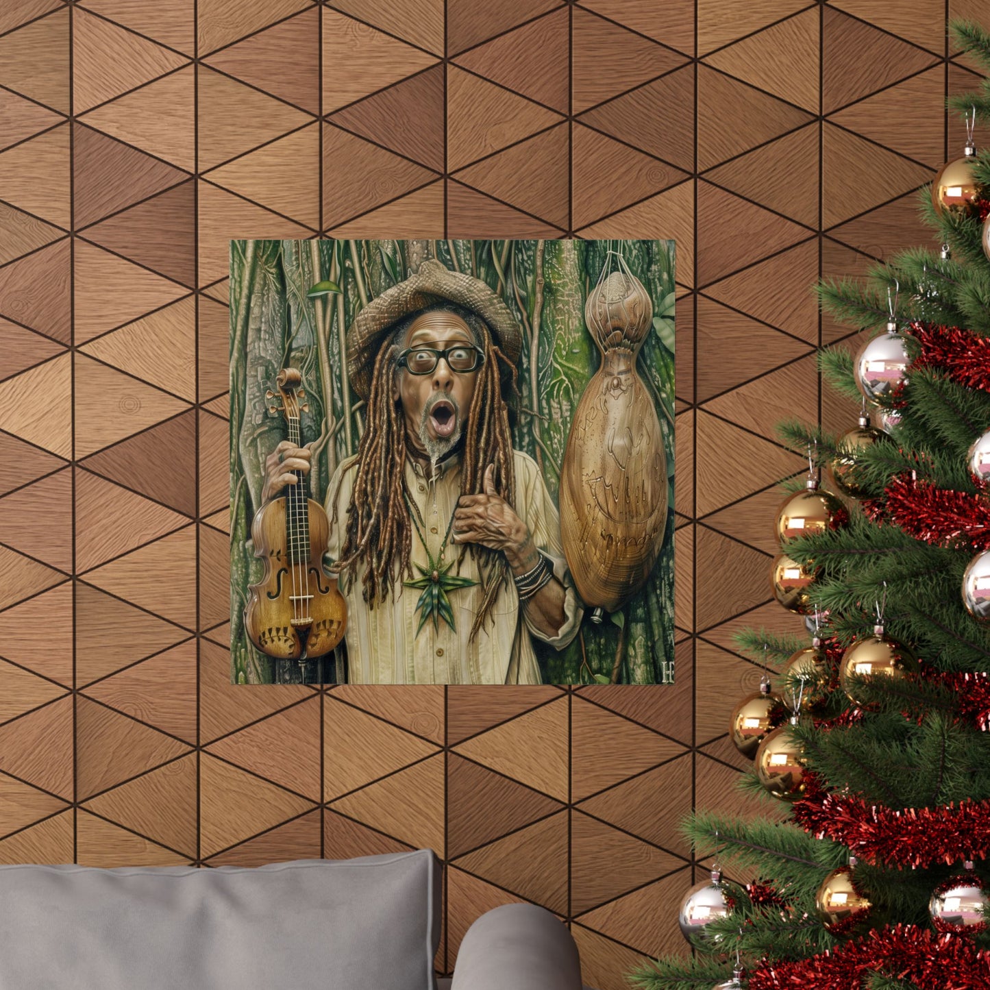 Rastafari Matte Poster