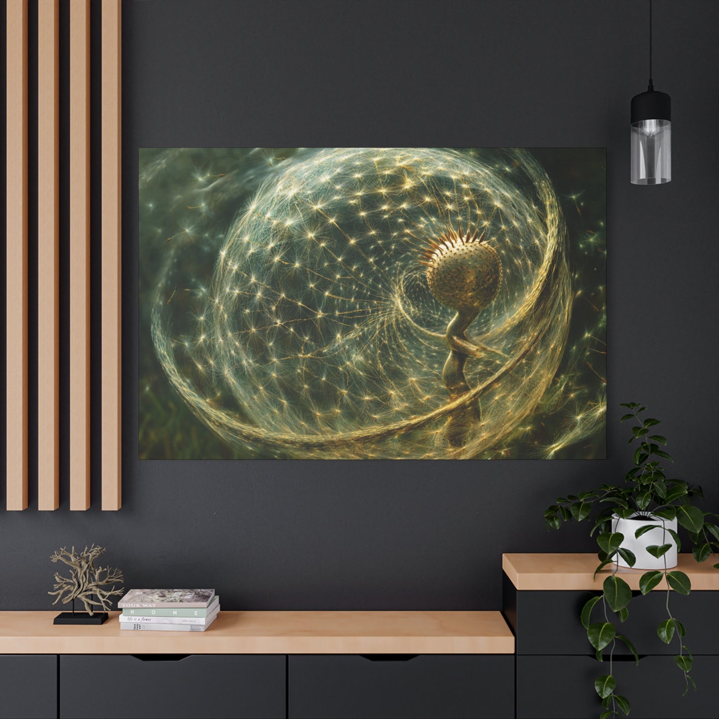 Dandelion Life Matte Canvas, Stretched, 1.25"