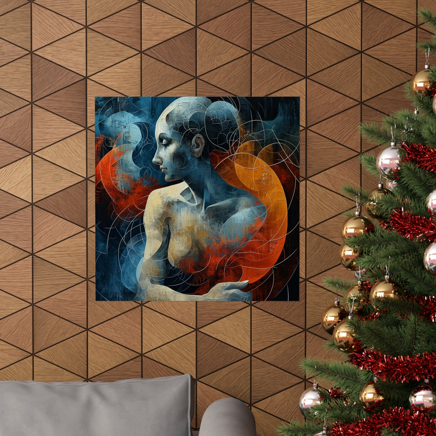 Shadows of Calabi Yau Matte Poster