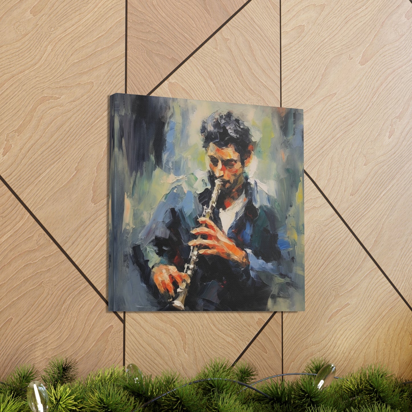Cezanne's Clarinet Canvas Gallery Wraps