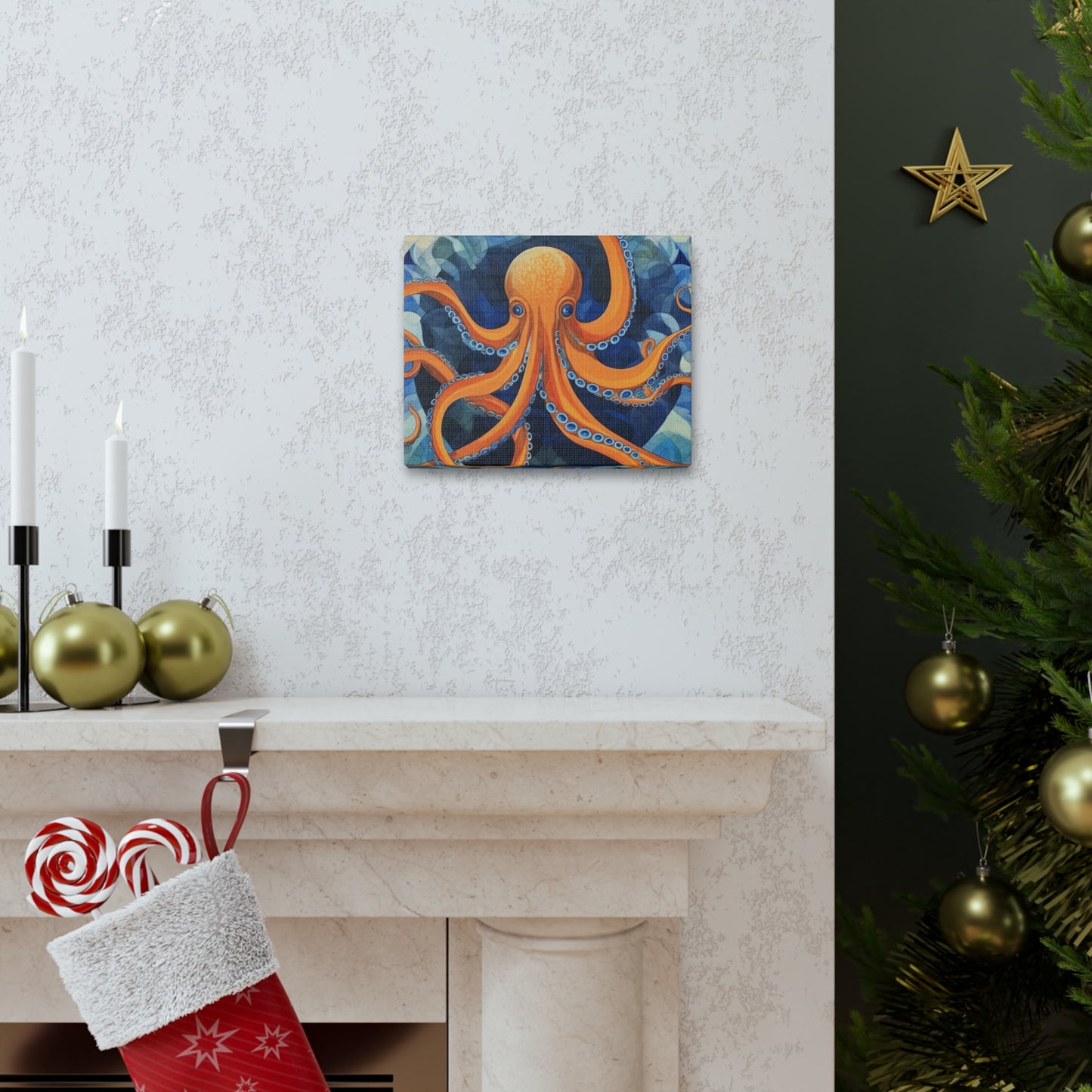 Octopus Canvas Gallery Wraps