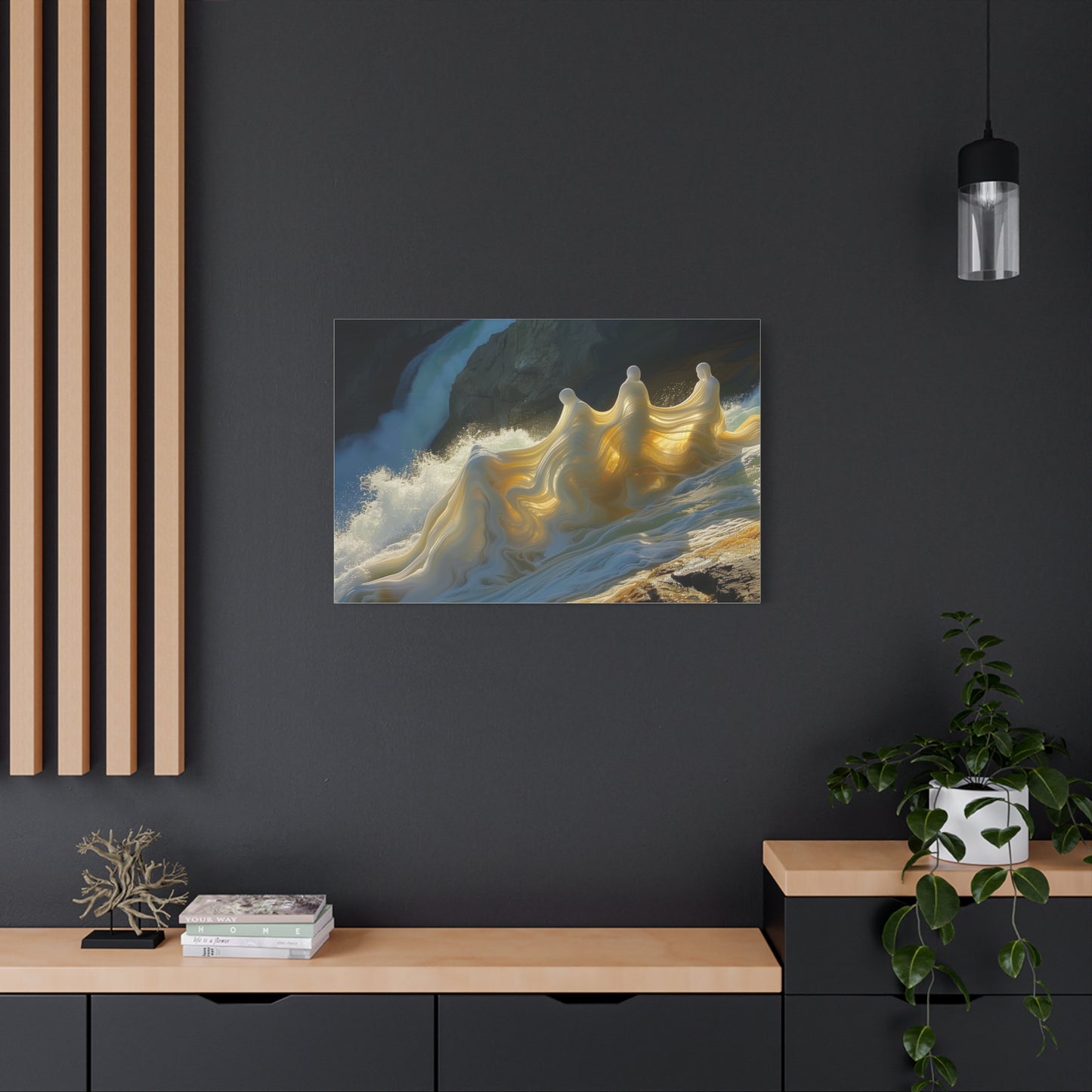 Water Spirits Matte Canvas, Stretched, 1.25"