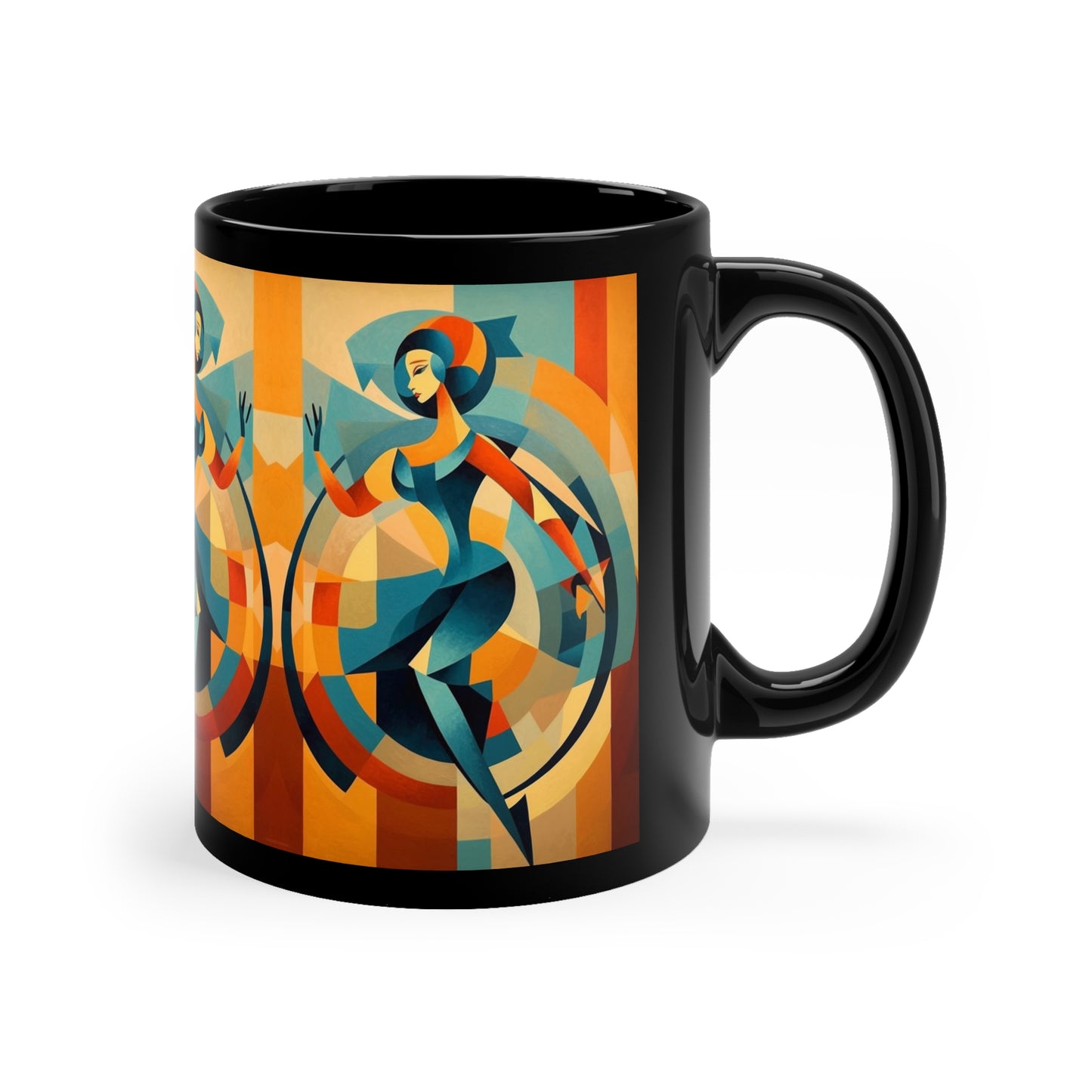 Rocketeer 11oz Black Mug