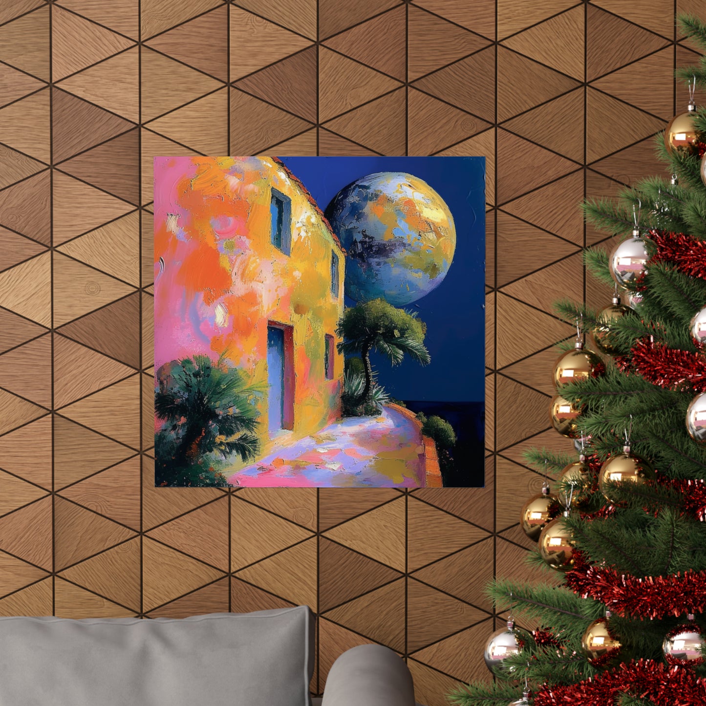 Planetary Home Matte Poster