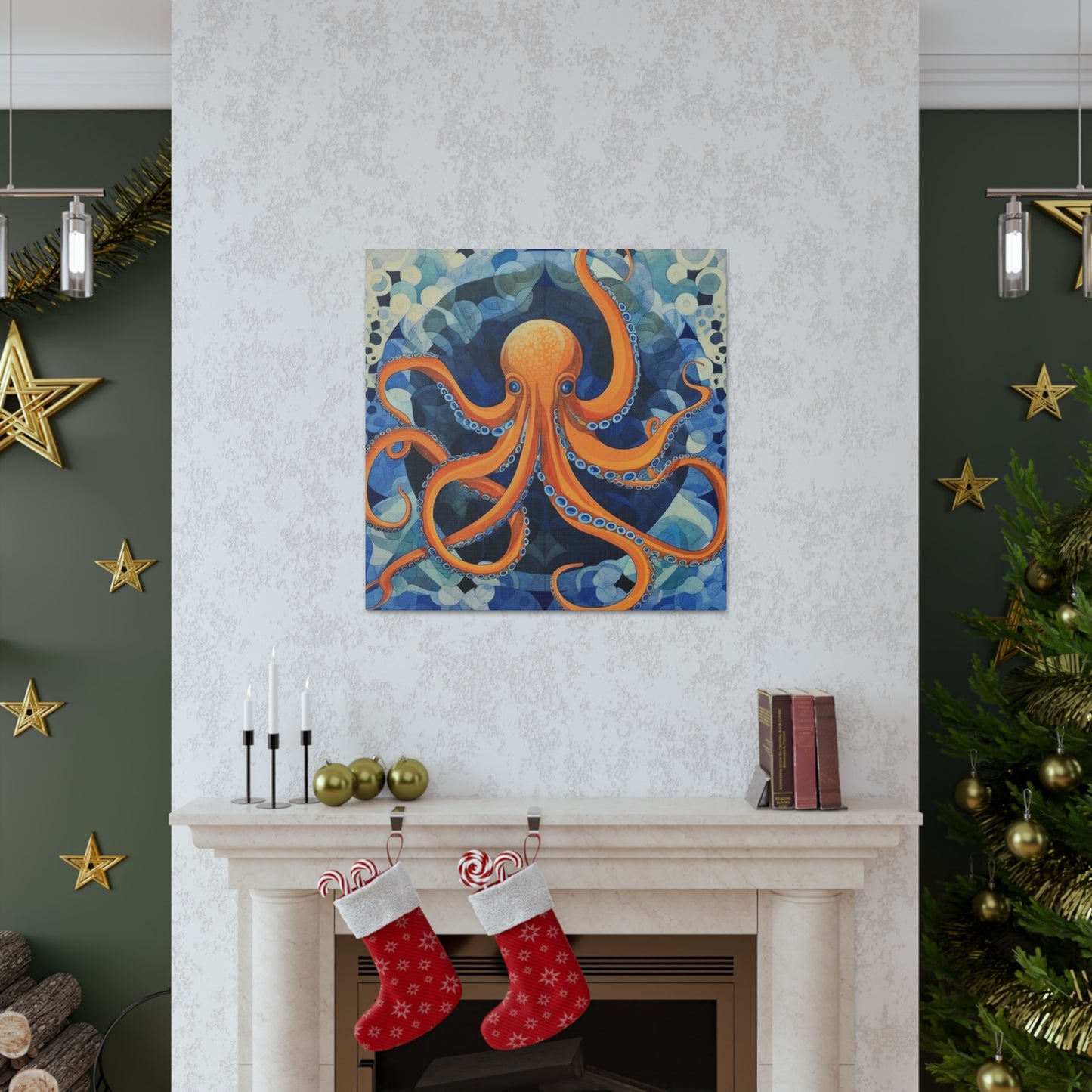 Octopus Canvas Gallery Wraps