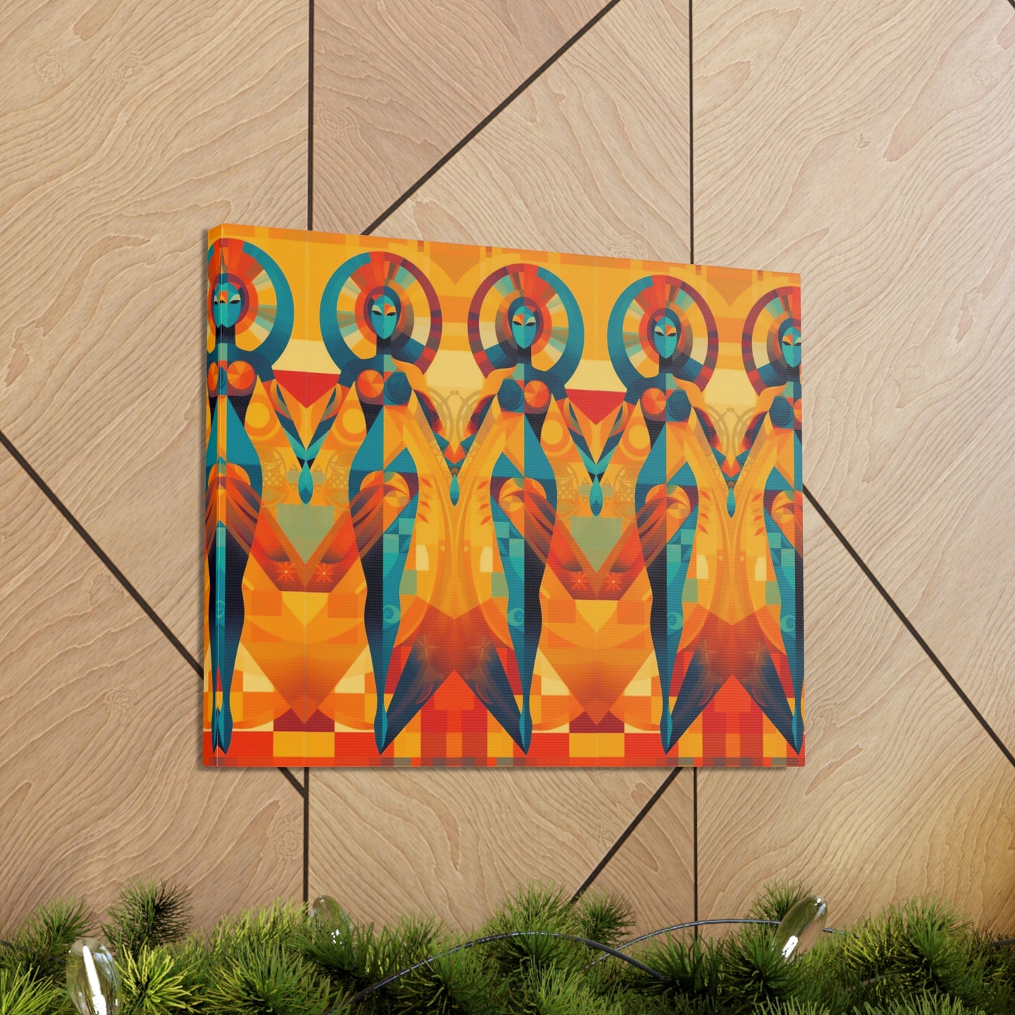 Tantric Cubists Canvas Gallery Wraps