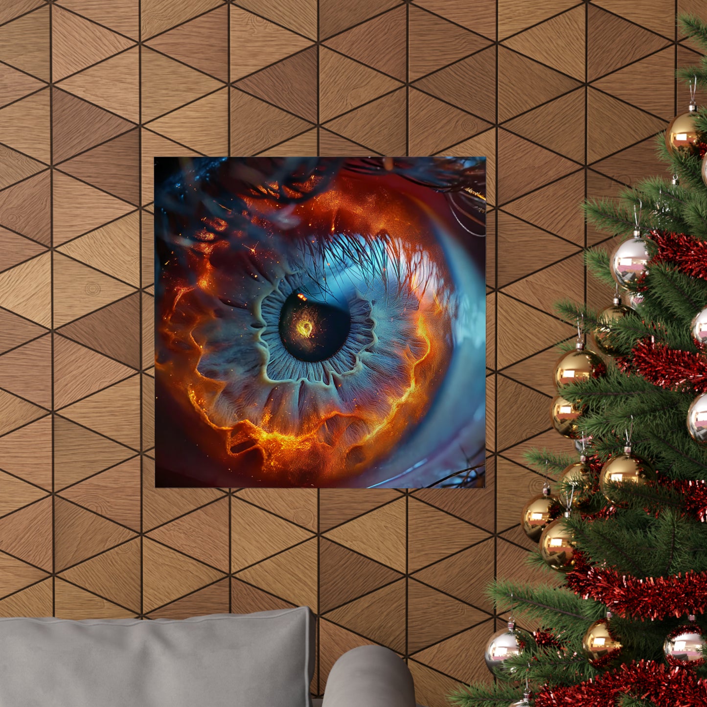 Iris Matte Poster