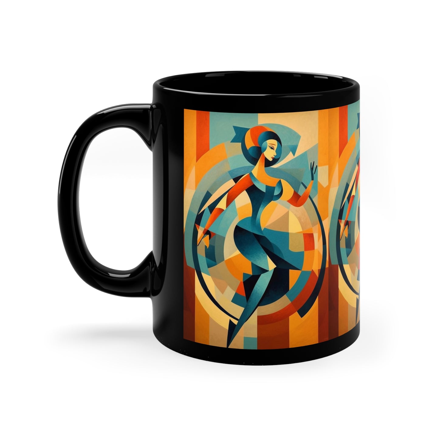 Rocketeer 11oz Black Mug