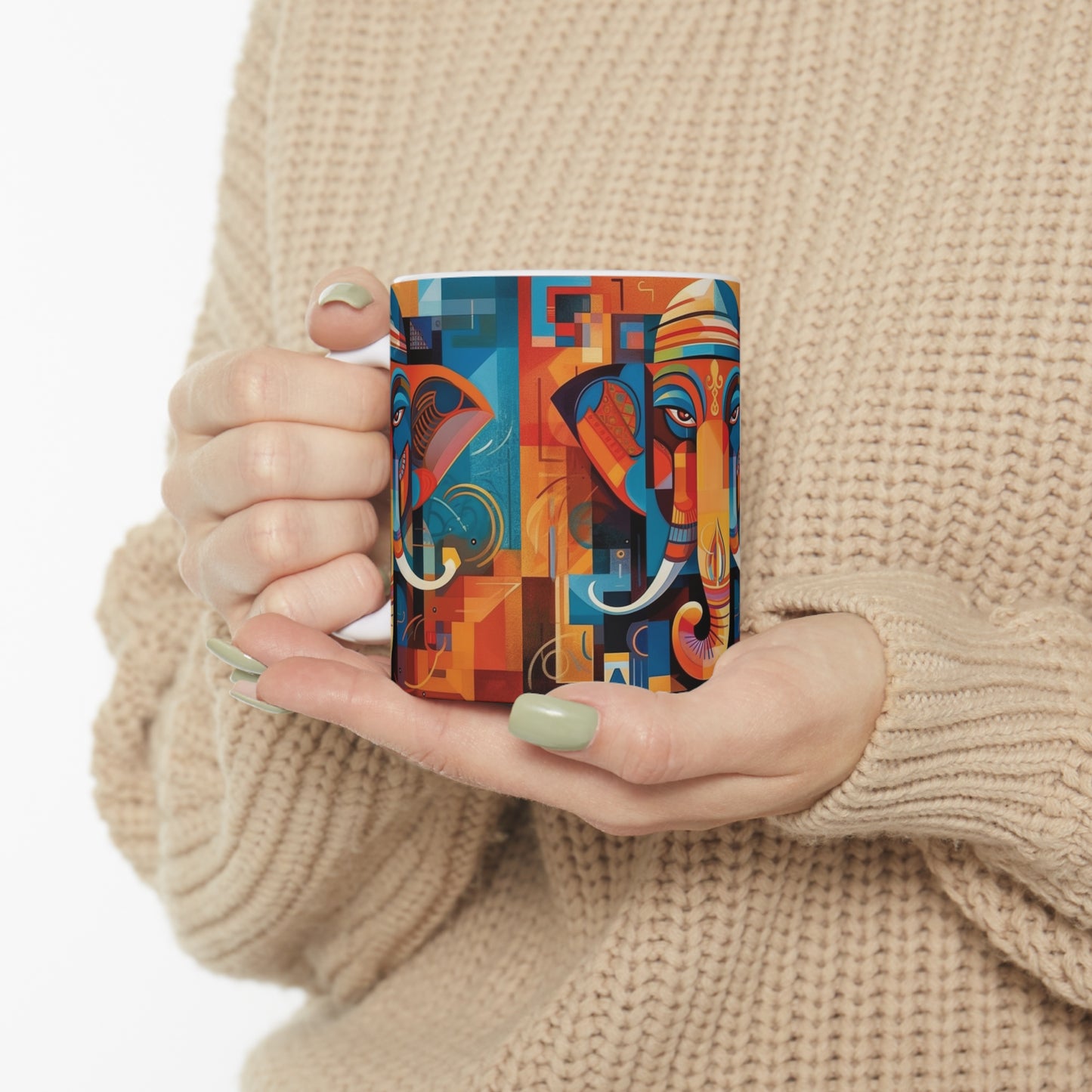Ganesha Ceramic Mug 11oz