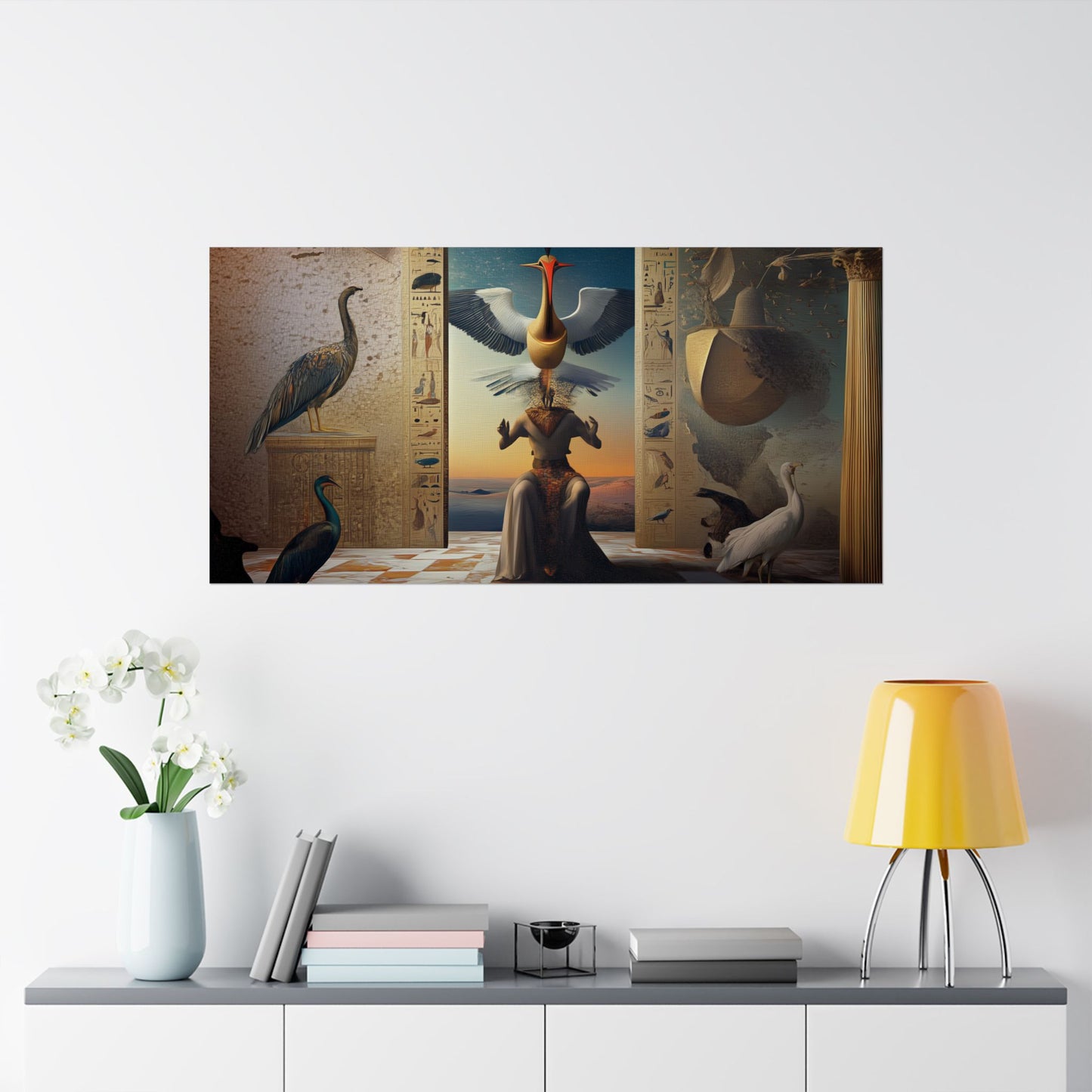 Winged World Matte Poster