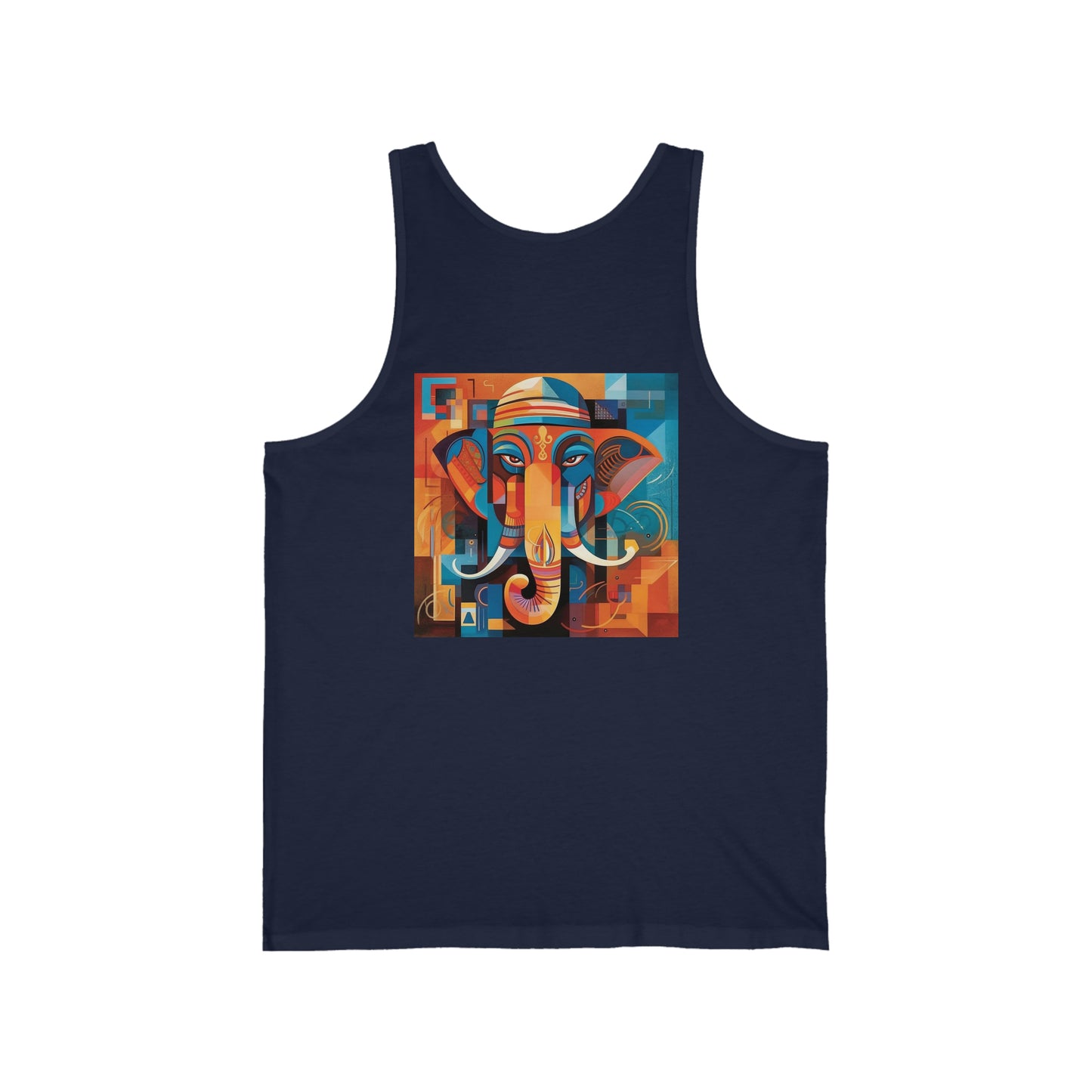 Ganesha Unisex Jersey Tank Back