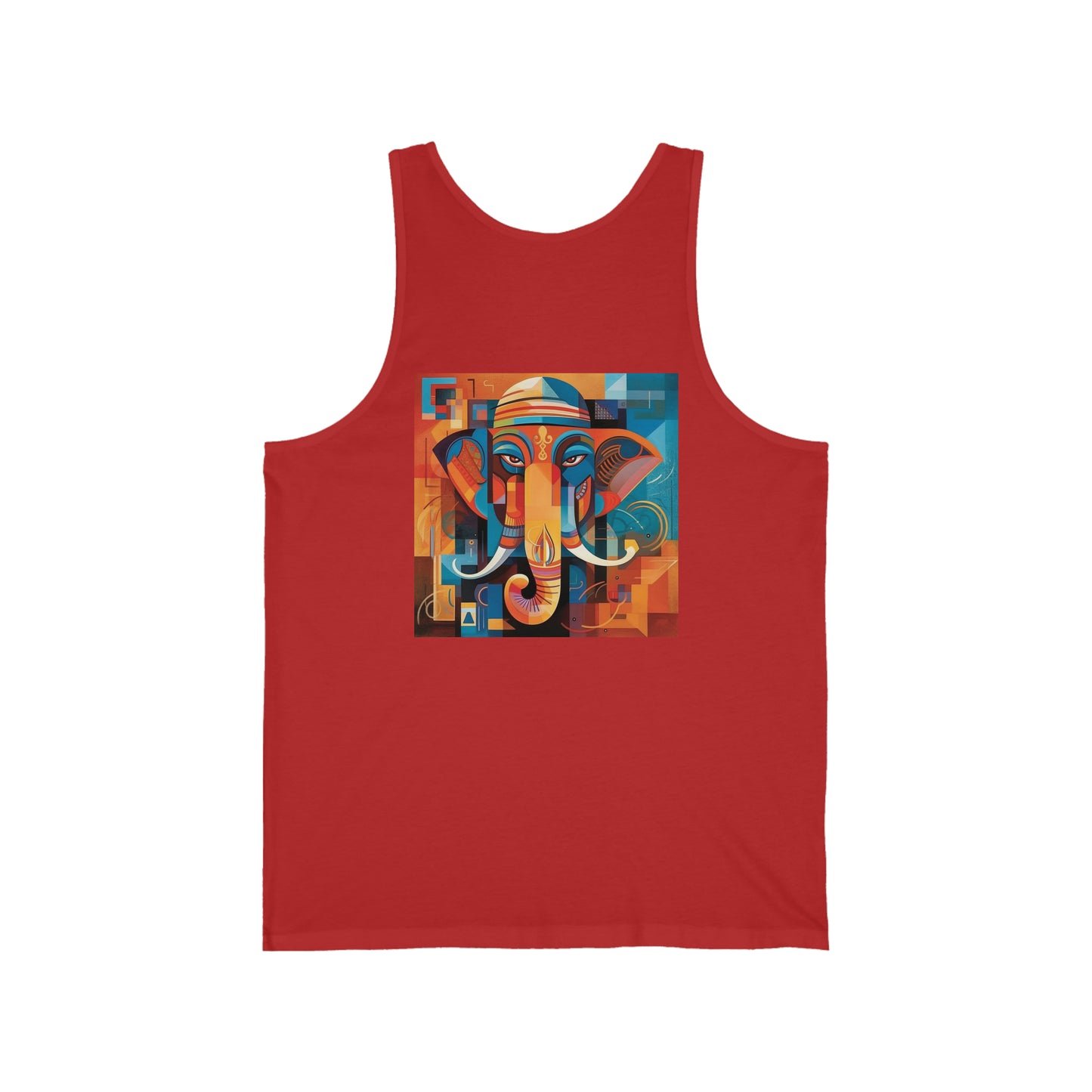 Ganesha Unisex Jersey Tank Back