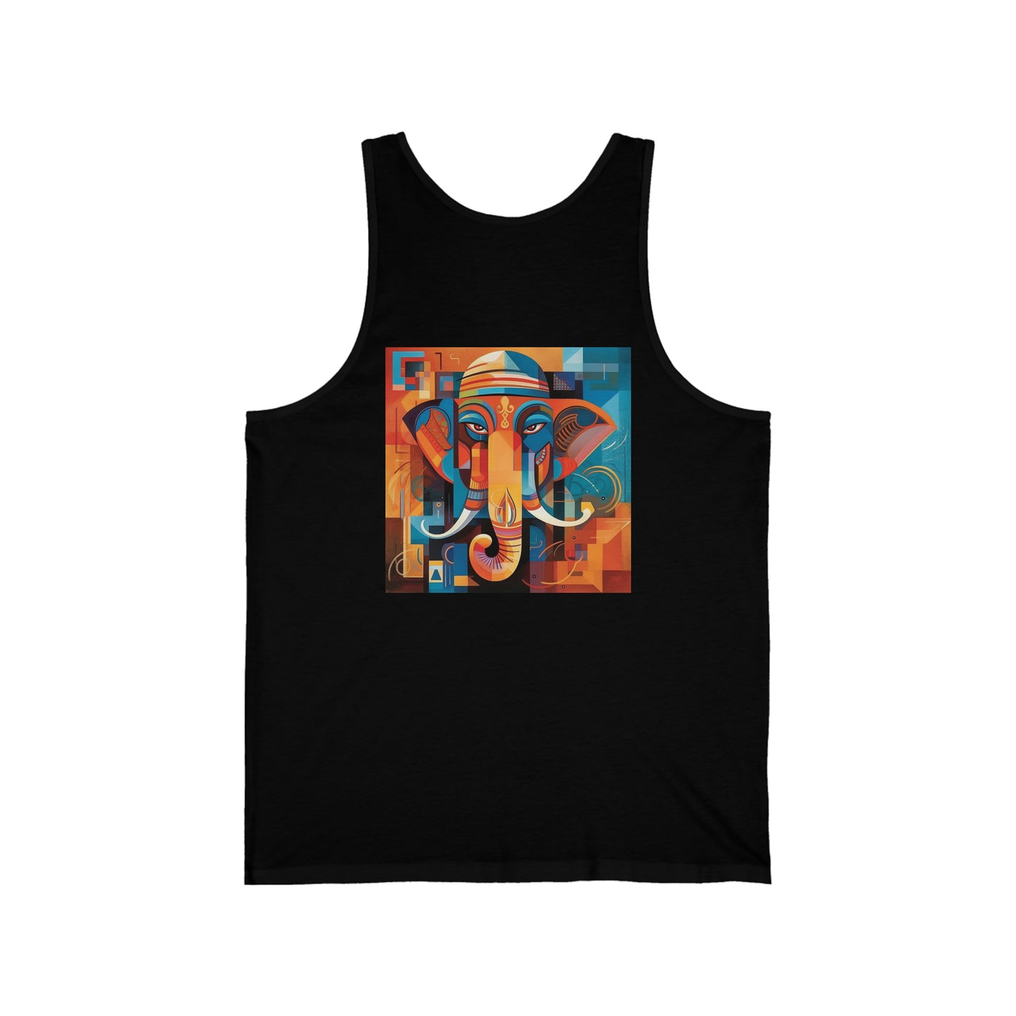 Ganesha Unisex Jersey Tank Back