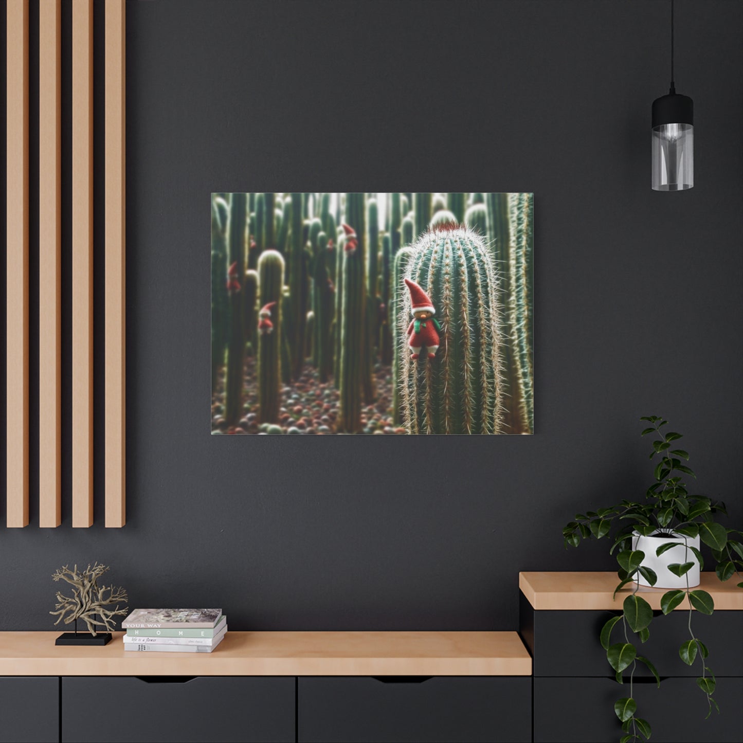 Christmas Elves Matte Canvas, Stretched, 1.25"