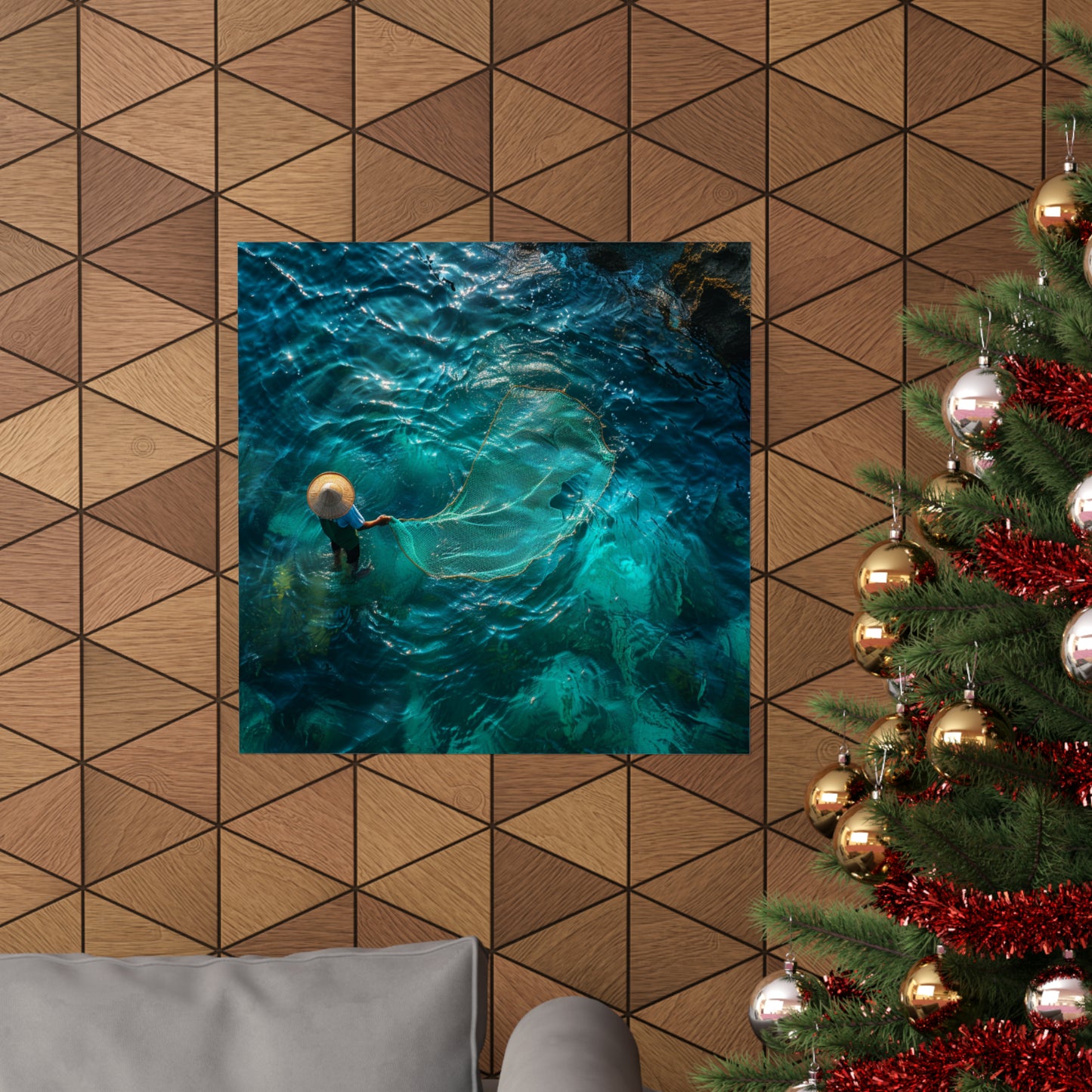 Dreams Like Nets Were Thrown Matte Horizontal Posters