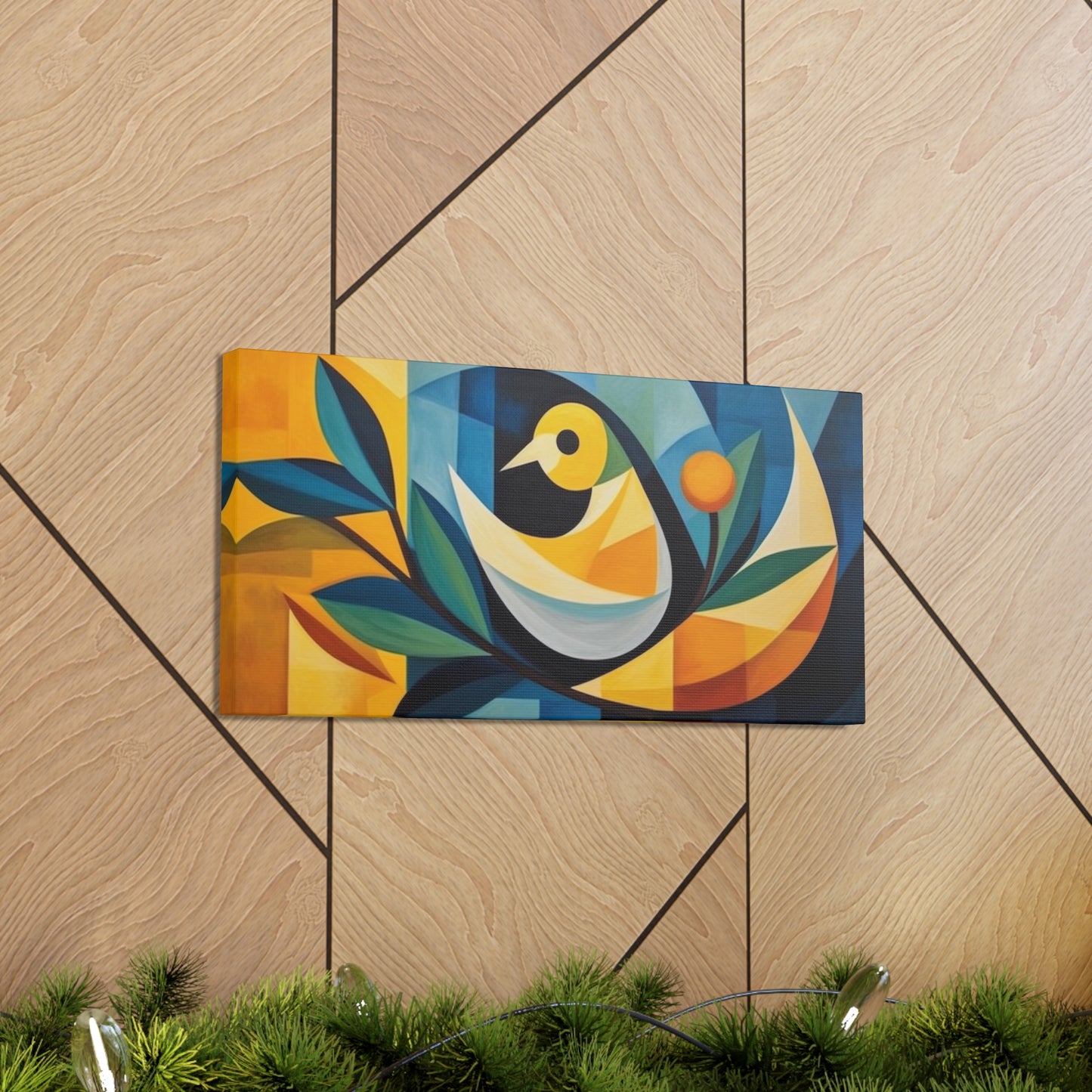 Dove and Olive Branch Canvas Gallery Wraps
