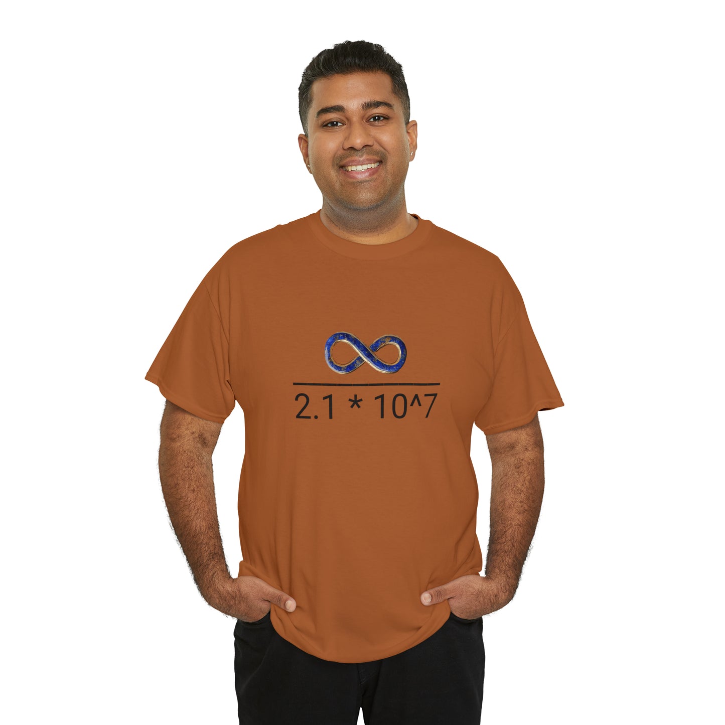 Pricing the Universe in Bitcoin Unisex Heavy Cotton Tee
