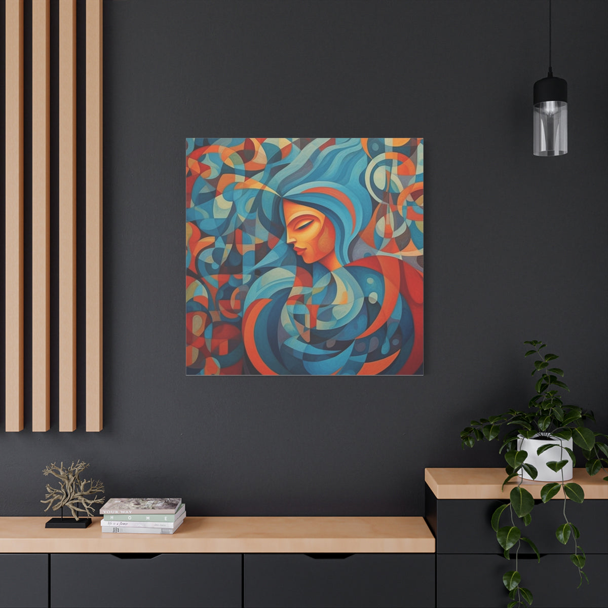 Water Wizard Cubed Canvas Gallery Wraps
