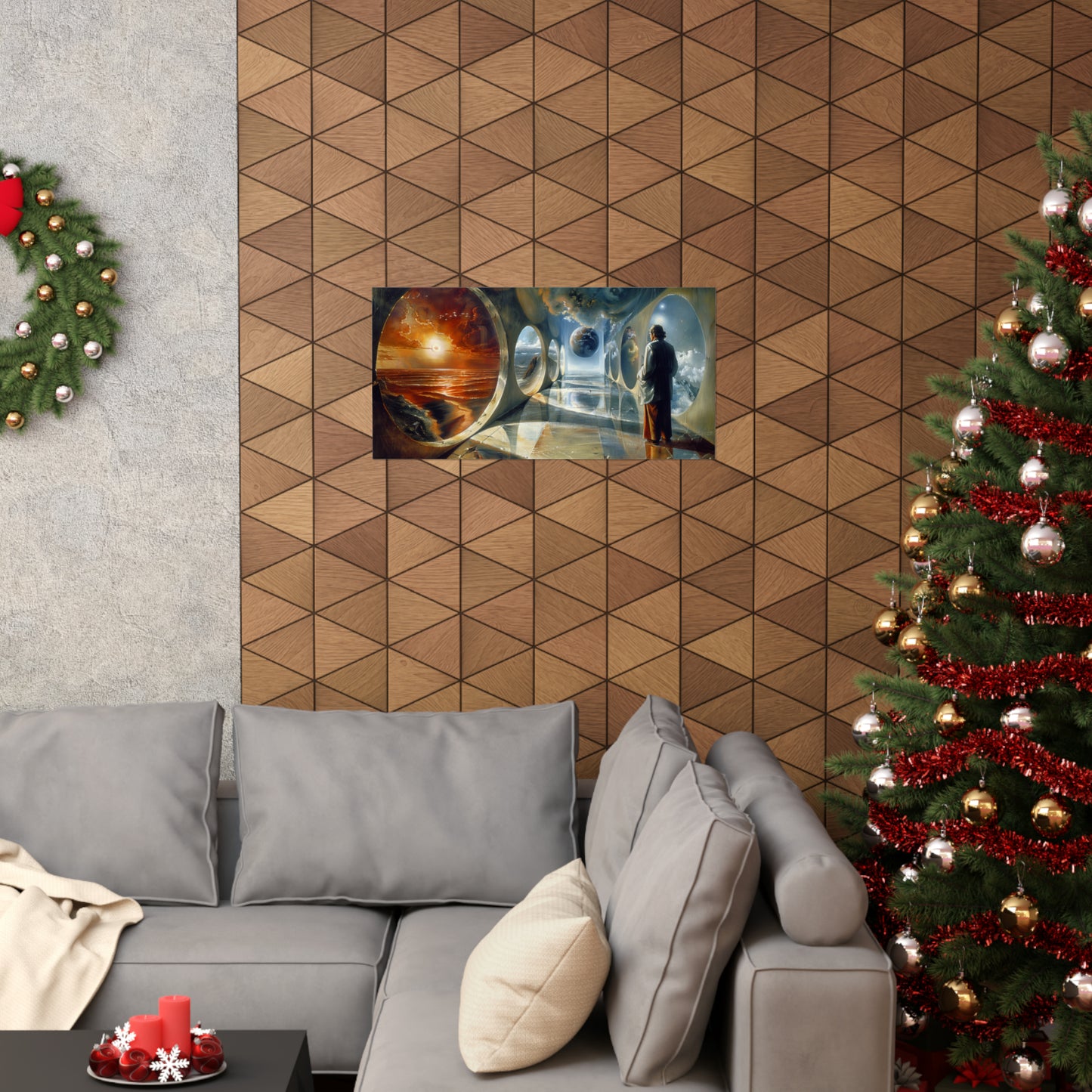 Aquarius Matte Horizontal Posters