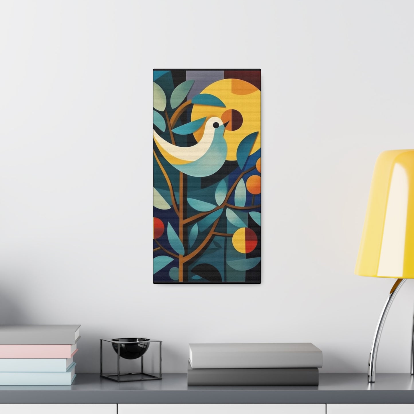 Dove and Olive Branch Canvas Gallery Wraps