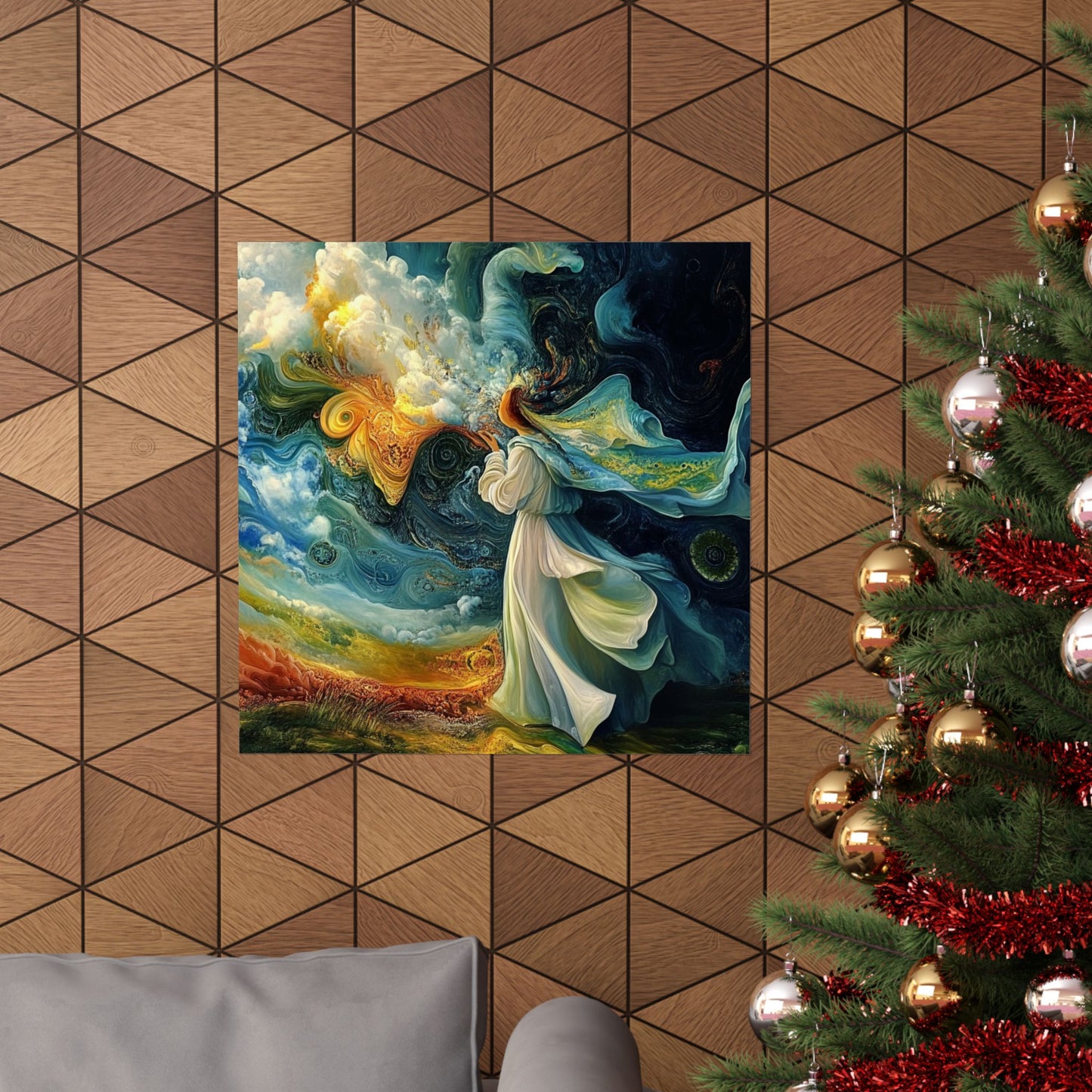 Mind Merge Matte Poster