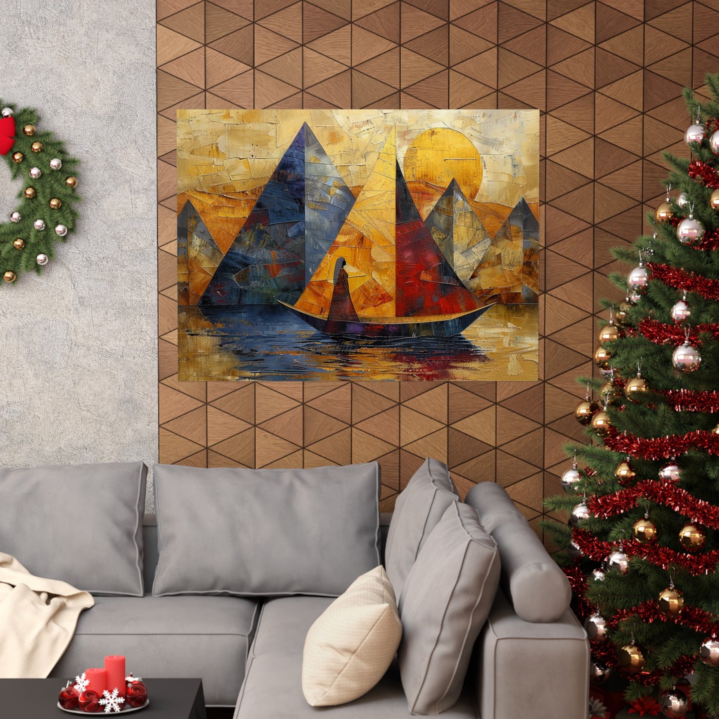 Sail Portal Matte Poster