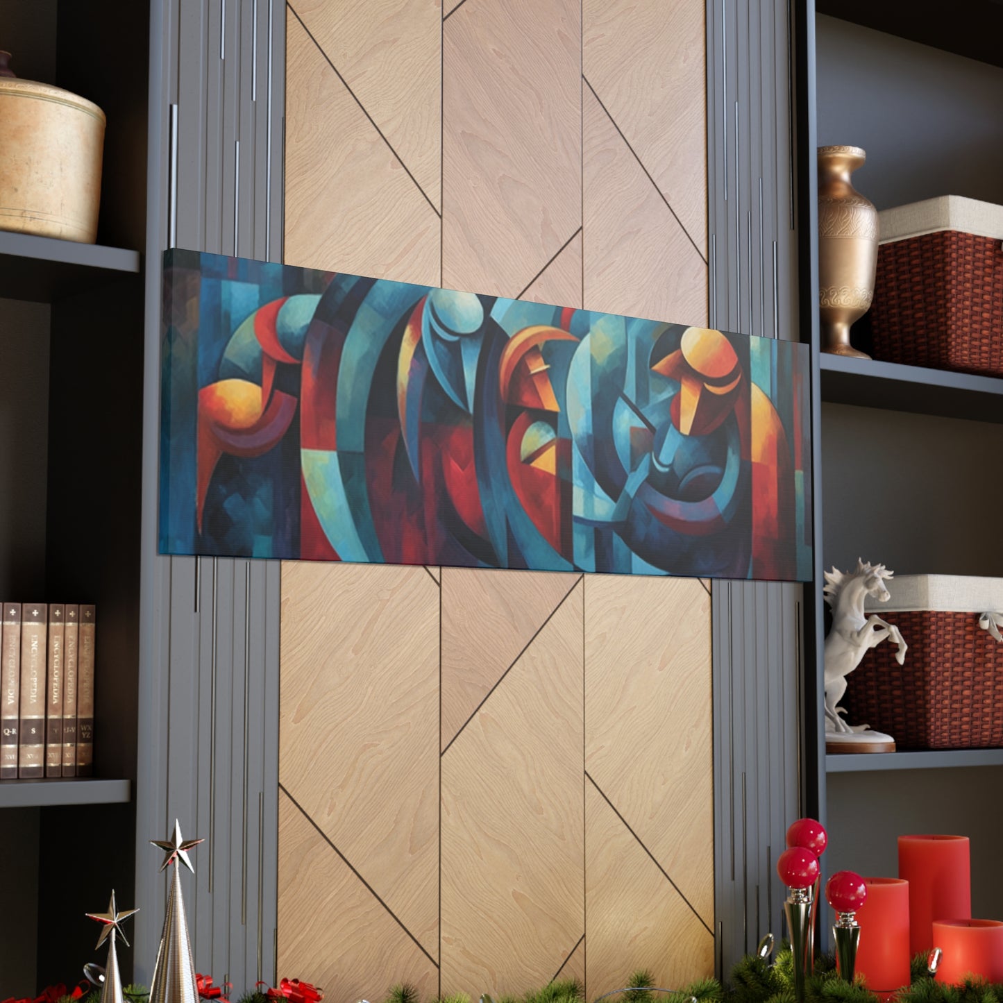 Cubist Monos Canvas Gallery Wraps