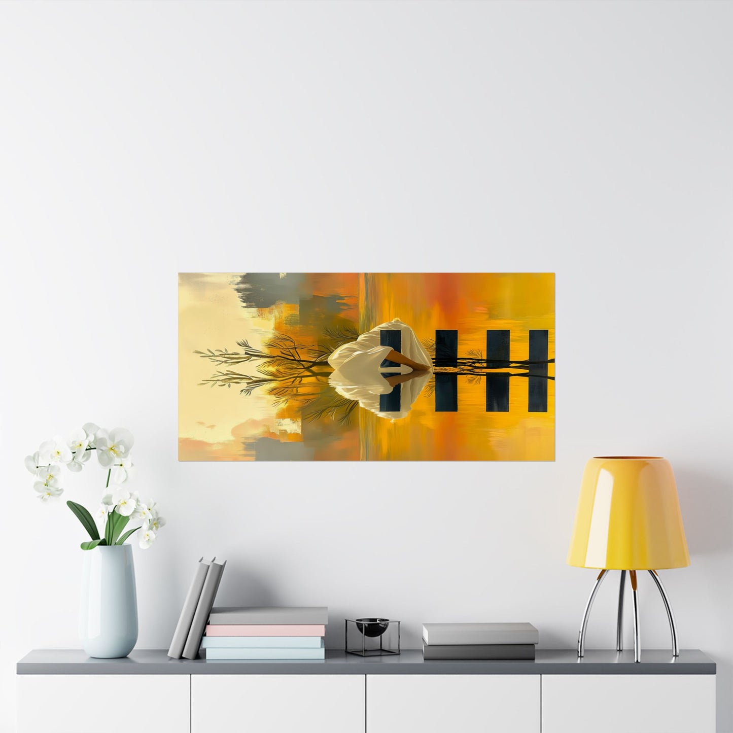 Looking Under Matte Poster