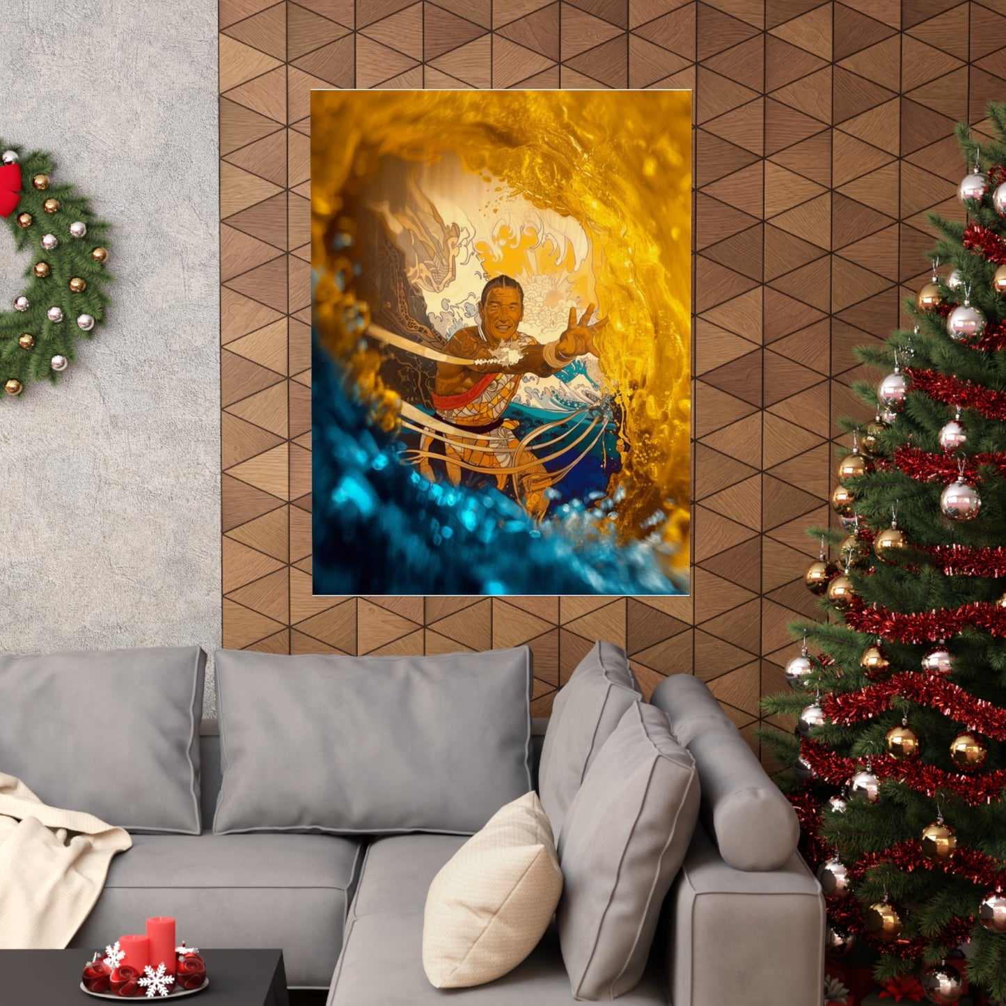 Wave Shaman Matte Poster