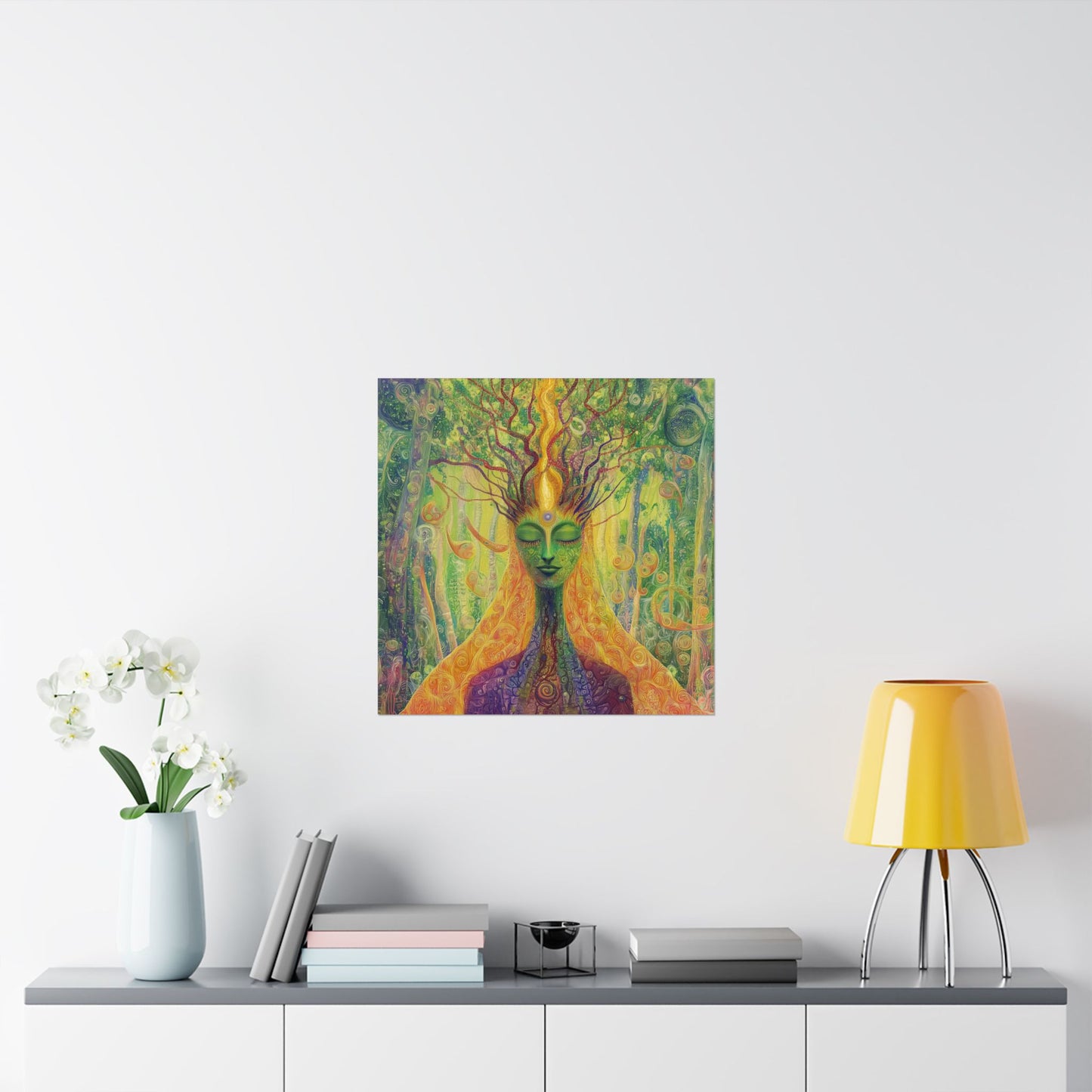 Forest Nymph Matte Poster