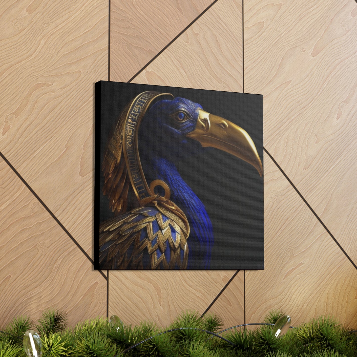 Thoth, the Ibis Headed God Canvas Gallery Wraps