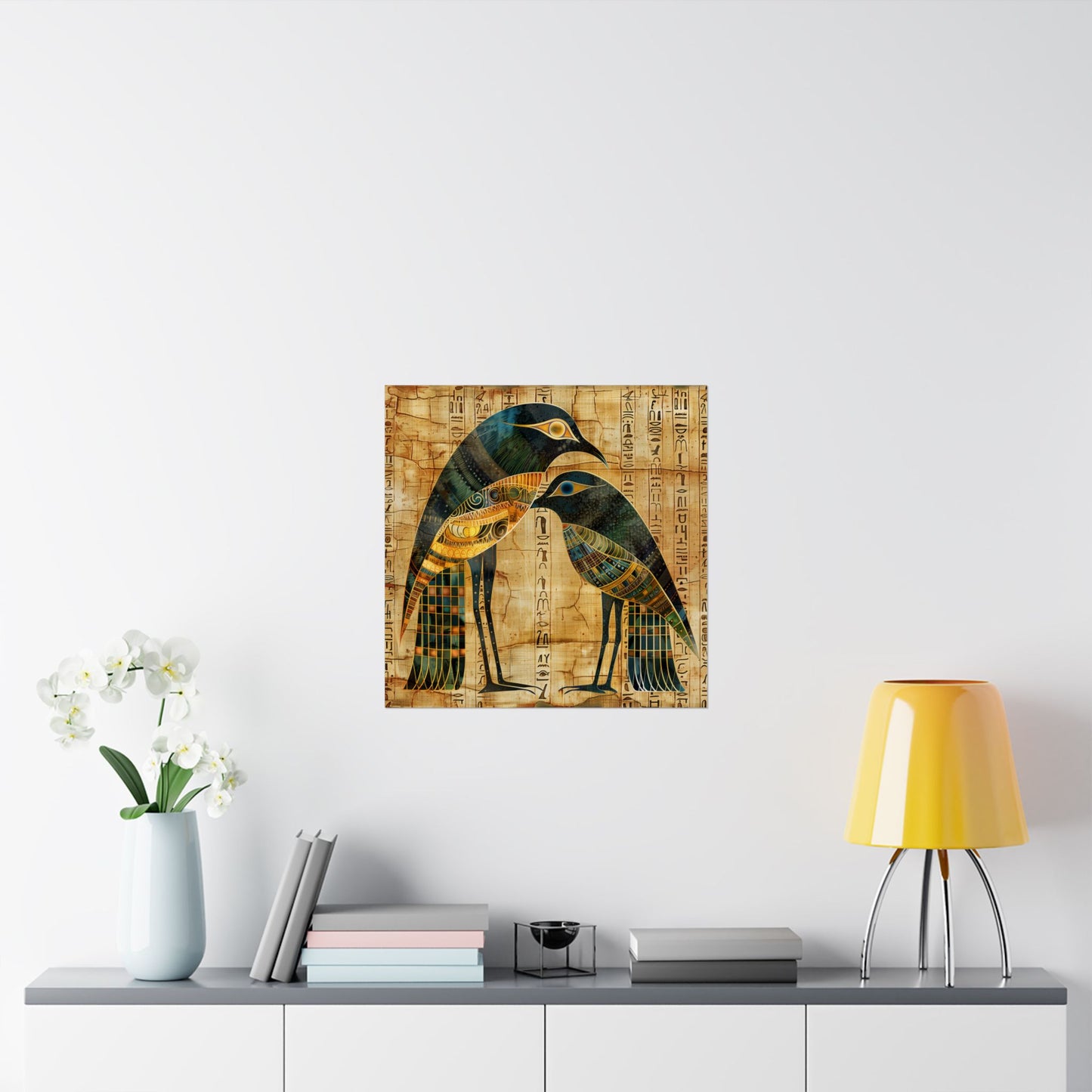 Bird Buddies Matte Poster