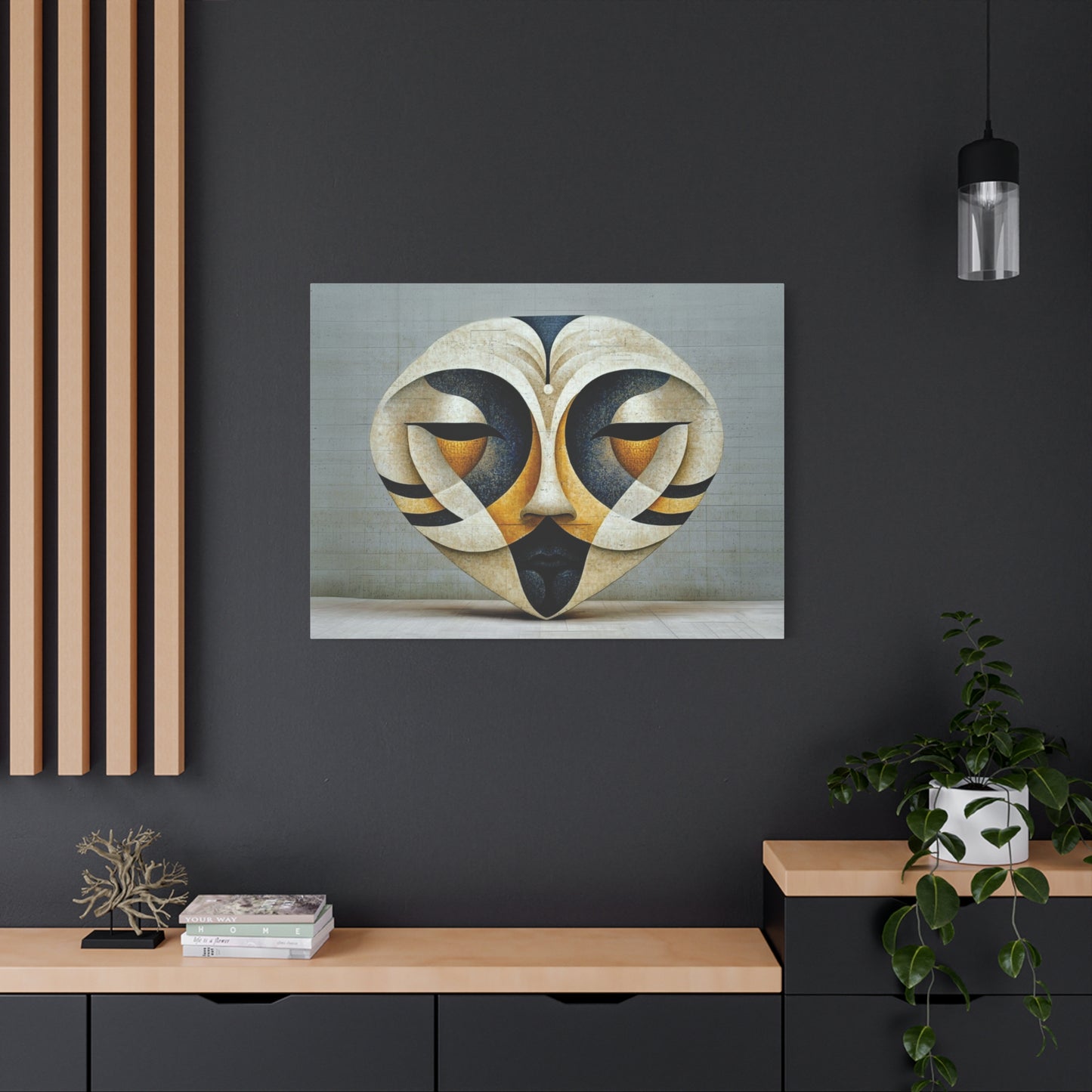 Dream Mask Matte Canvas, Stretched, 1.25"
