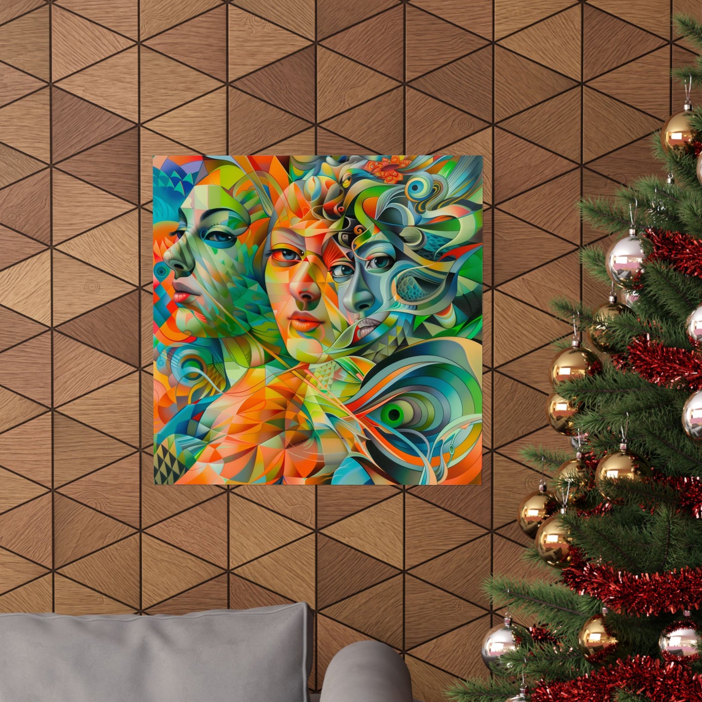 Inter Dimensional Friends Matte Poster