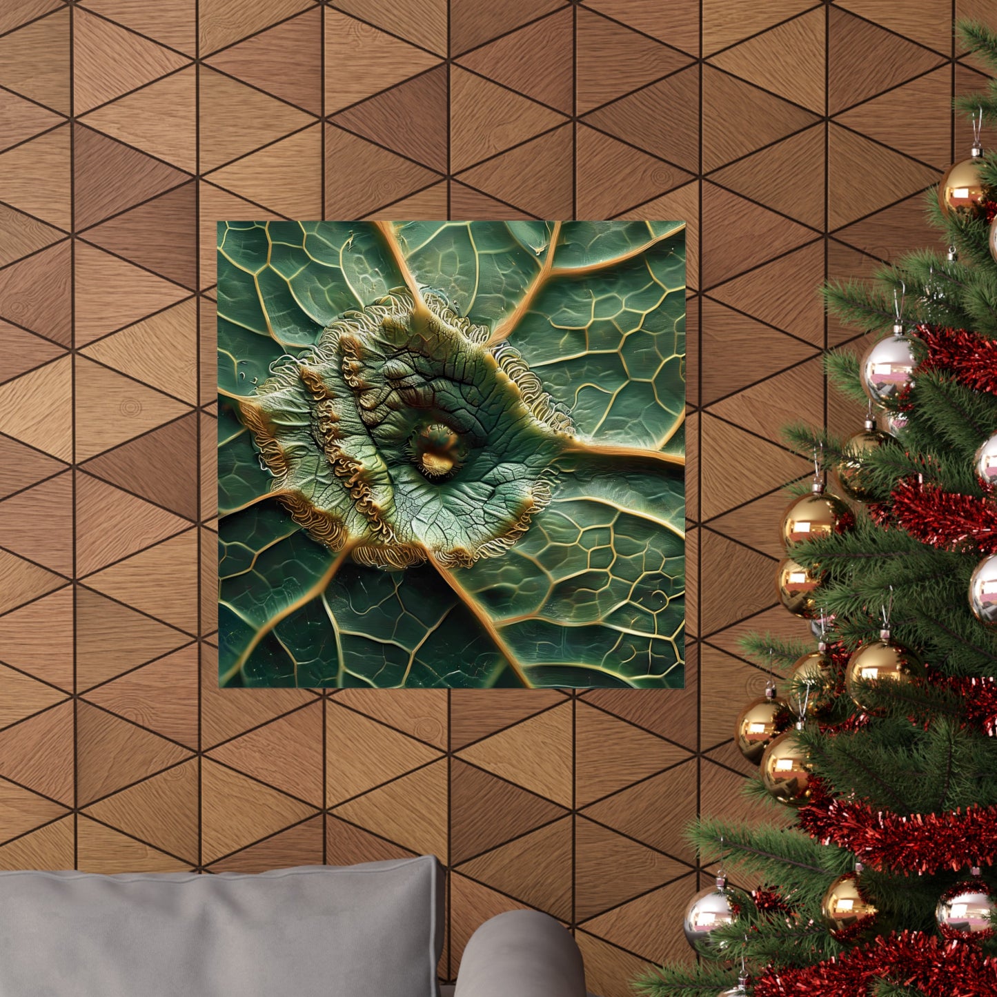 Plant Hand Matte Poster