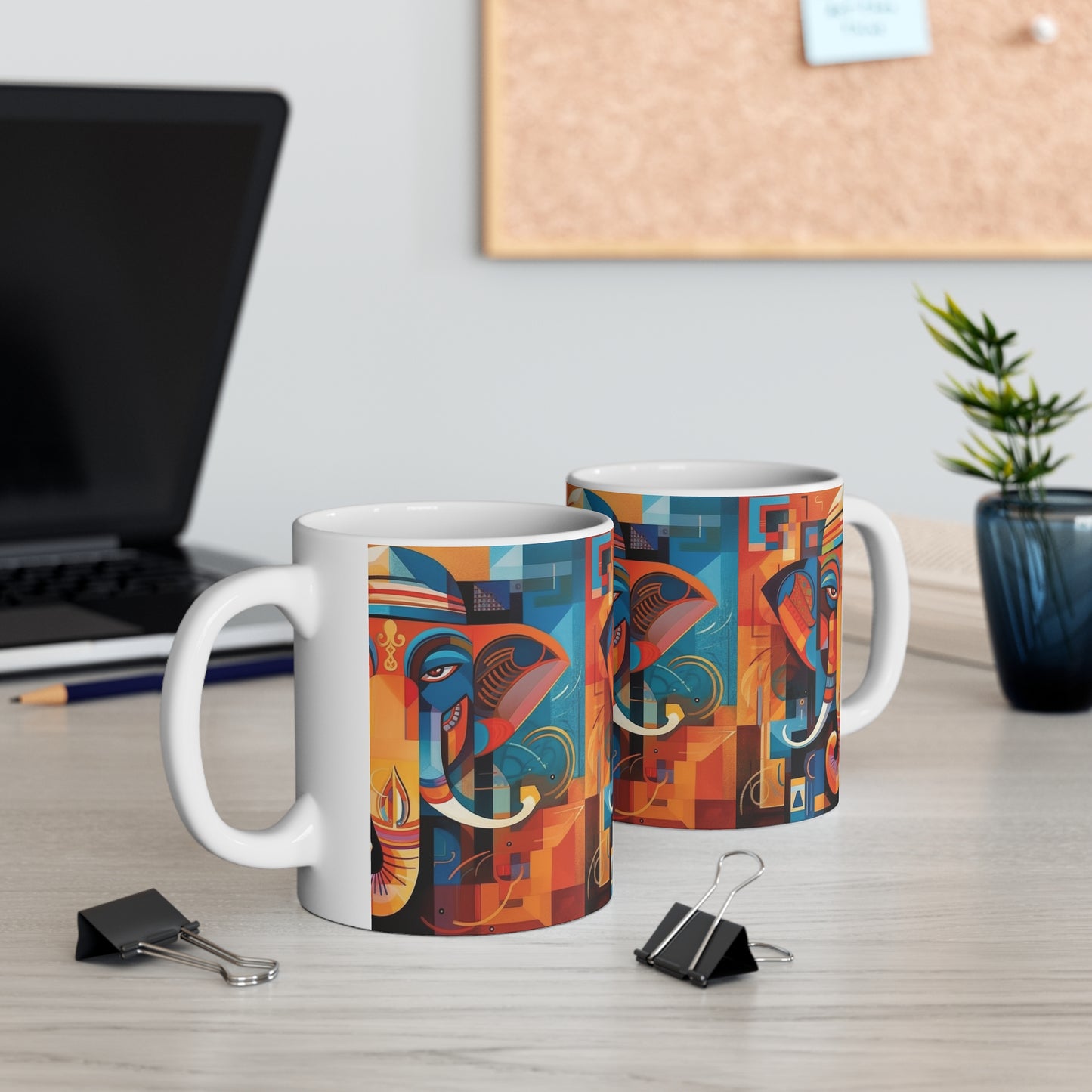 Ganesha Ceramic Mug 11oz