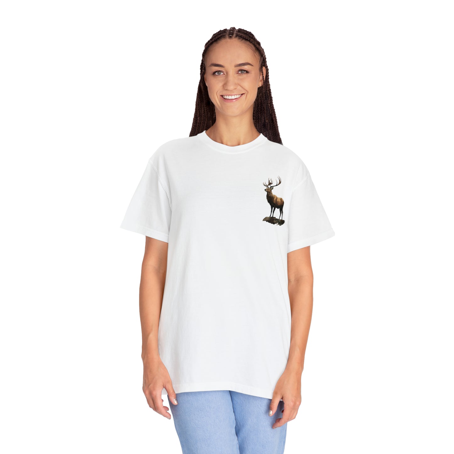 Elk Unisex Garment-Dyed T-shirt