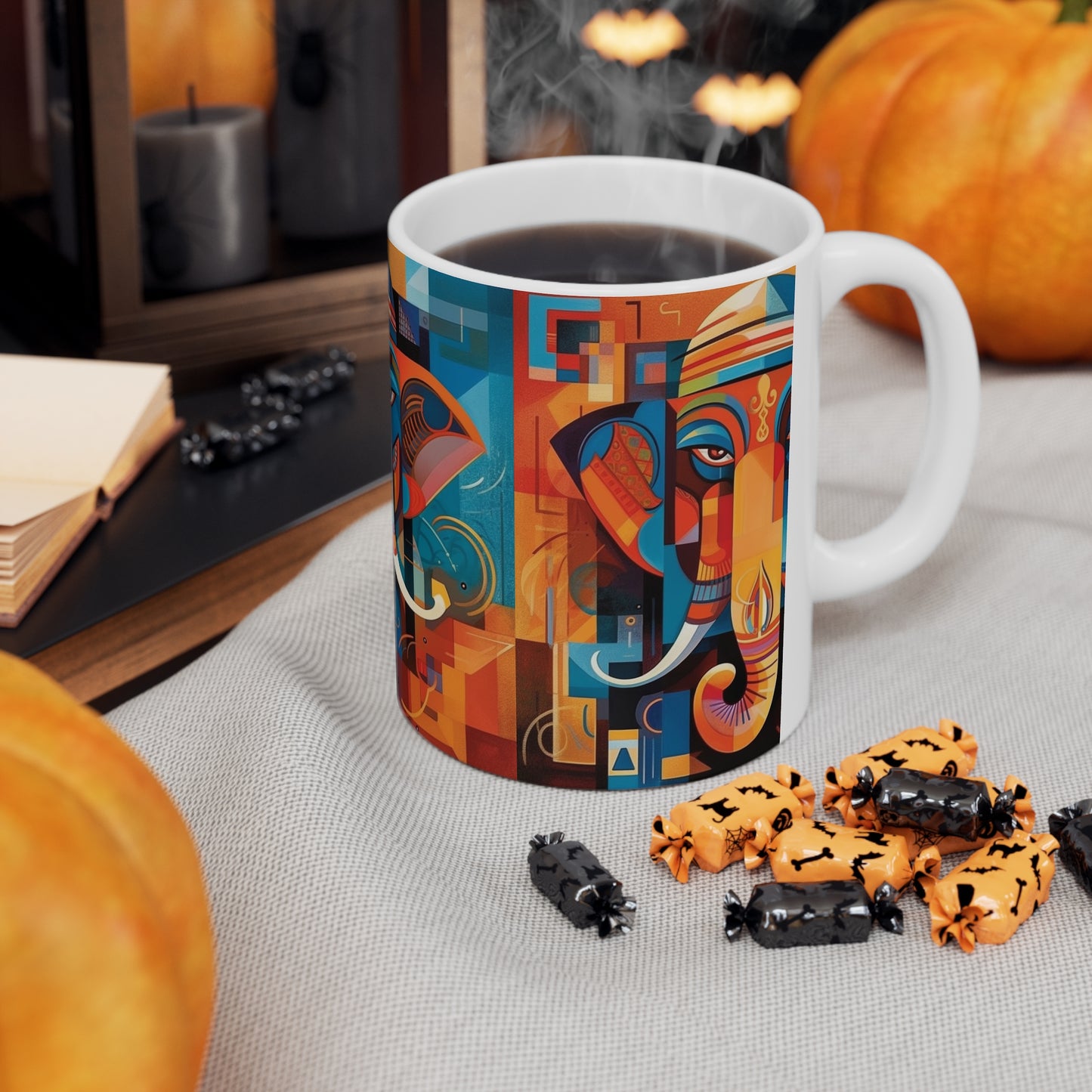 Ganesha Ceramic Mug 11oz