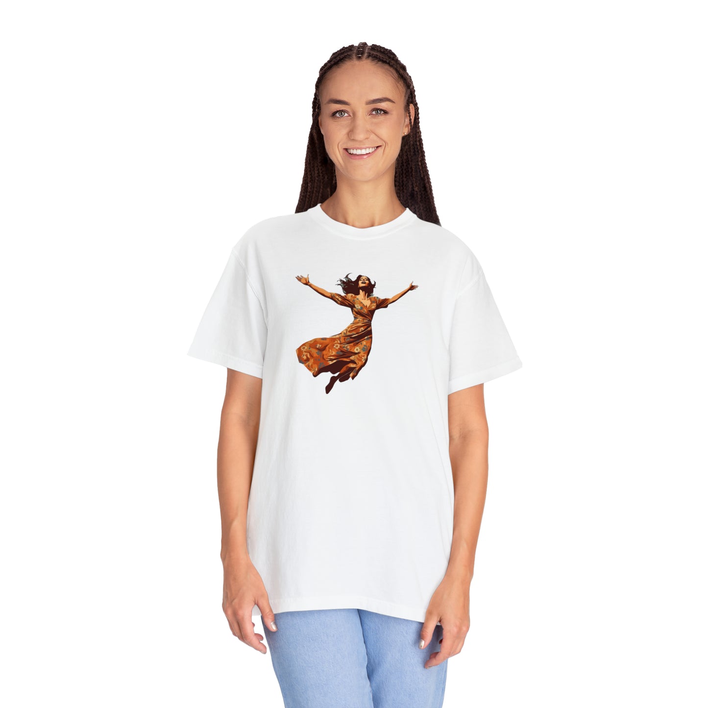 Strongtaneous Woman Unisex Garment-Dyed T-shirt