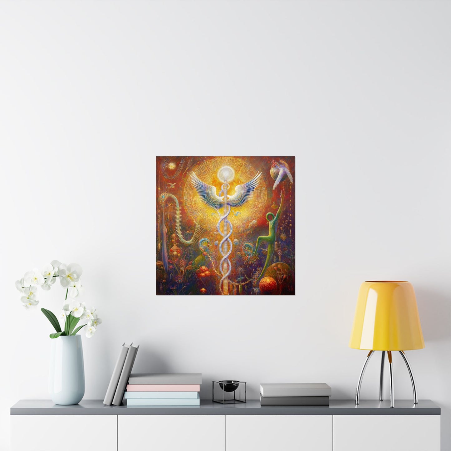 Trust The Monk Matte Poster