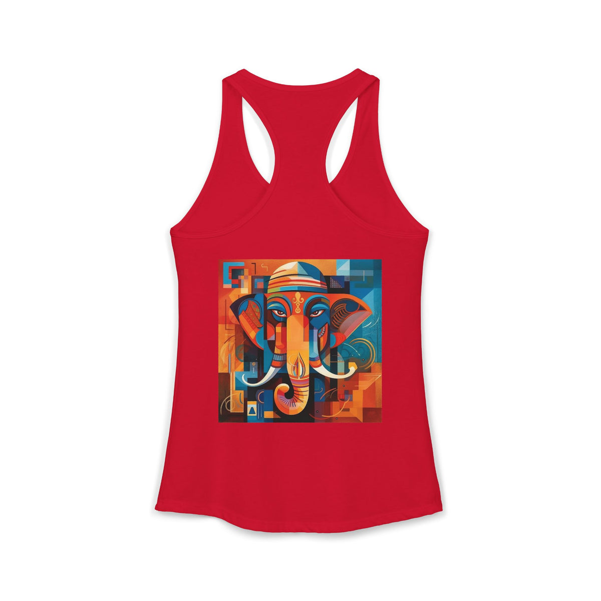 Ganesha Back Unisex Jersey Tank
