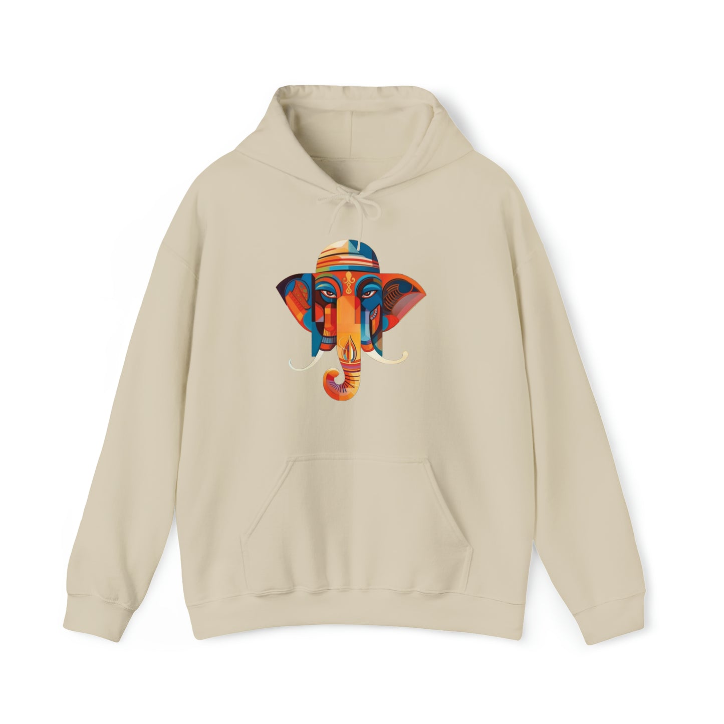 Ganesha Front Unisex Heavy Blend™ Hooded Sweatshirt