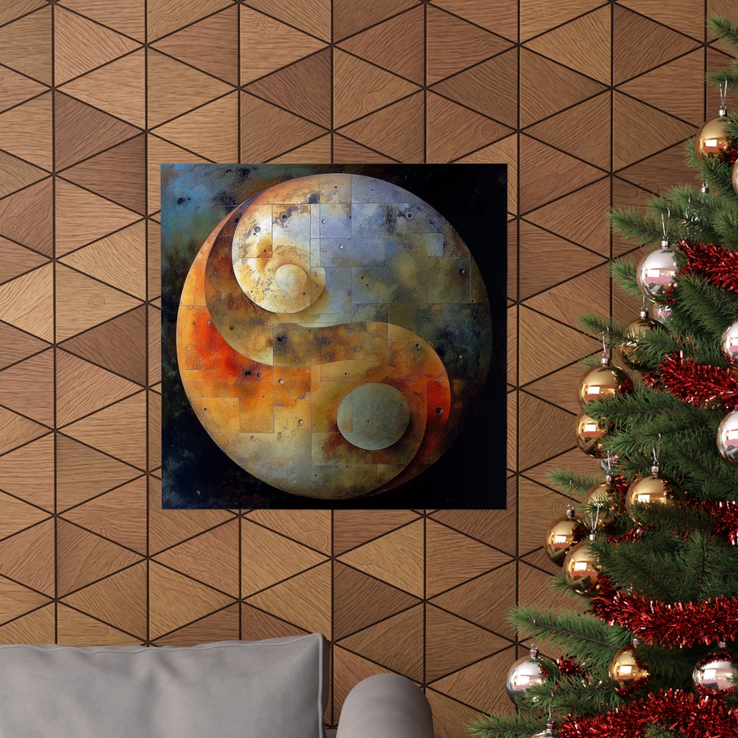 Planetary Balance Matte Poster