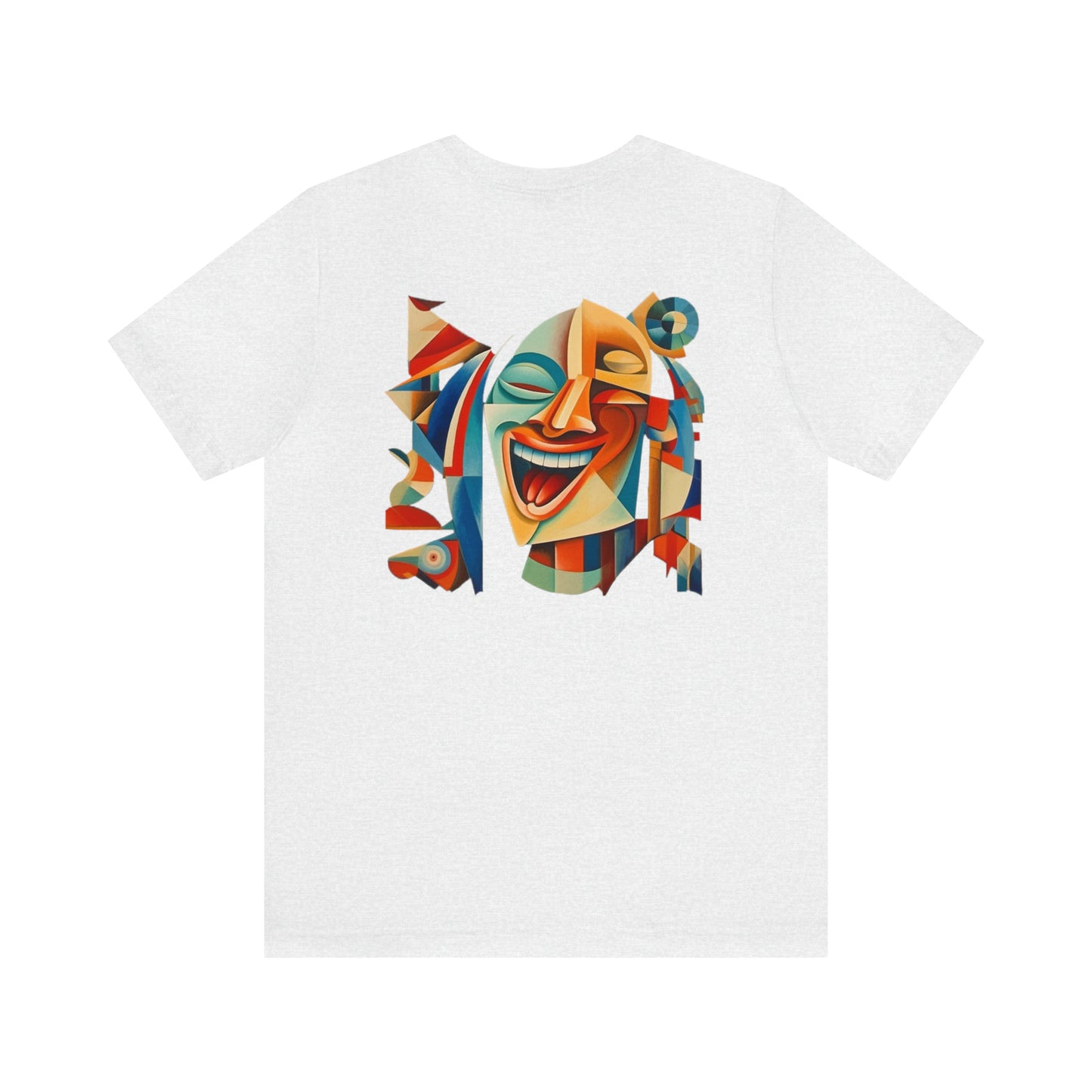 Hippy Grin Back Unisex Jersey Short Sleeve Tee