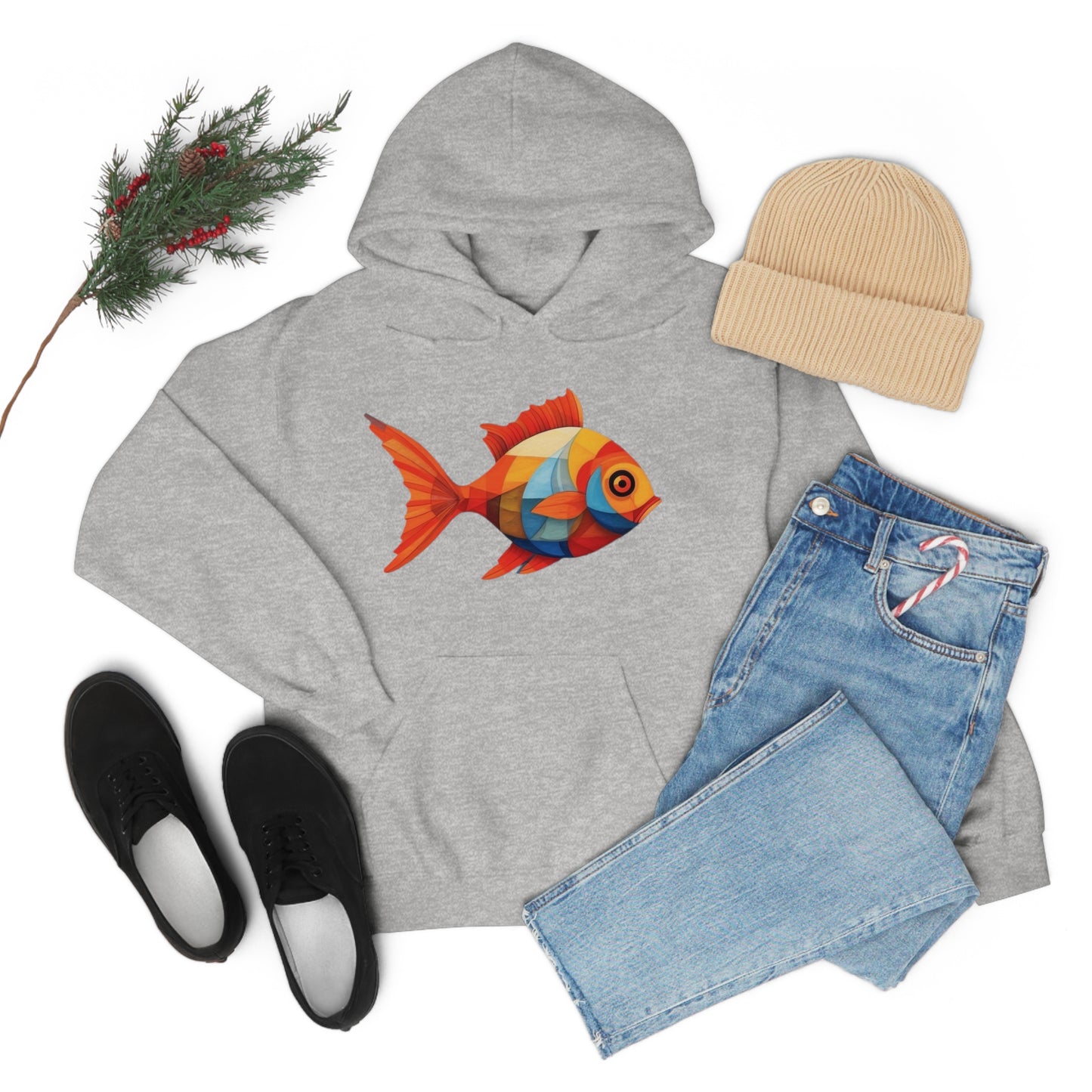 Fish Unisex Heavy Blend™ Hooded Sweatshirt