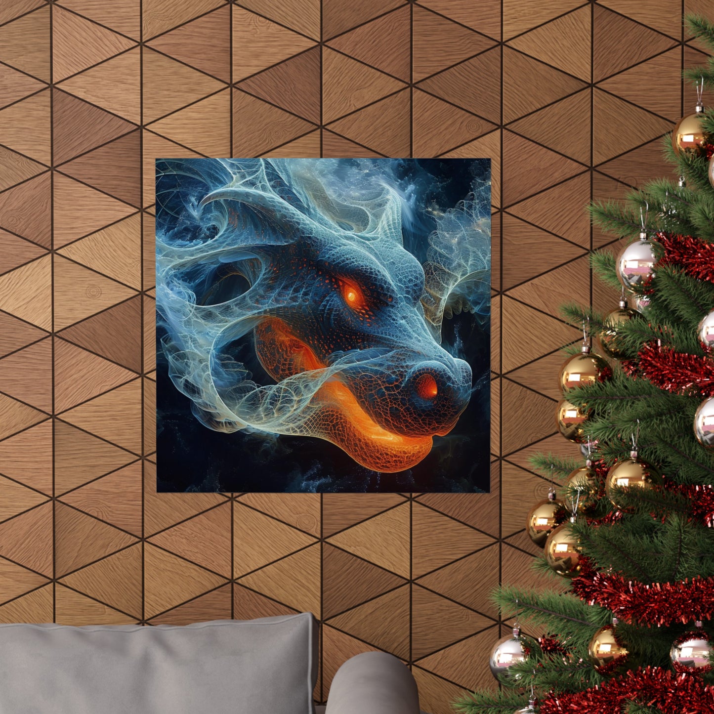 The Dragon From Calabi Yau Matte Poster